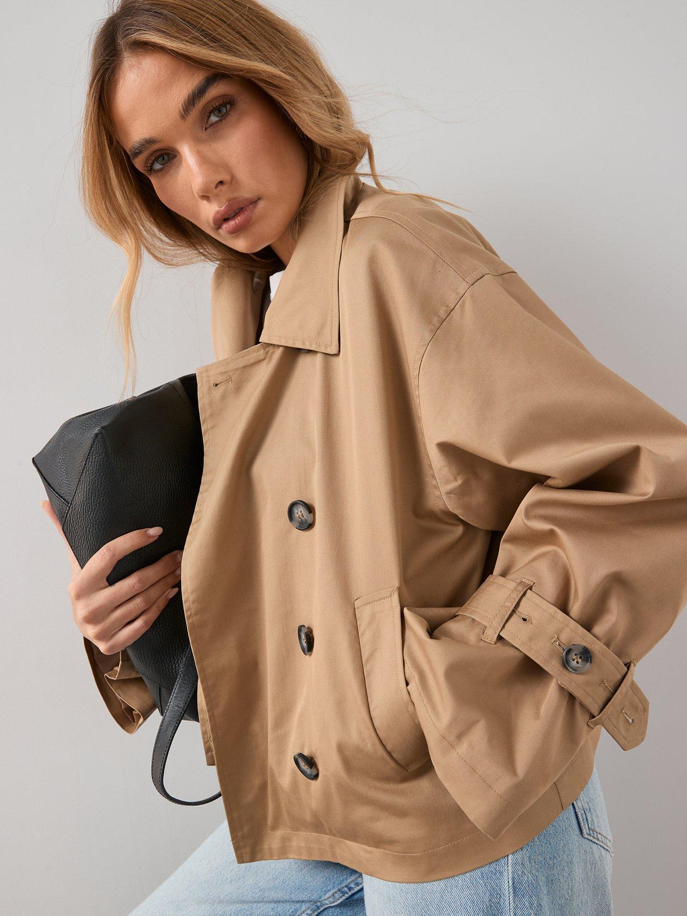 the-very-collection-a-line-short-trench-beige