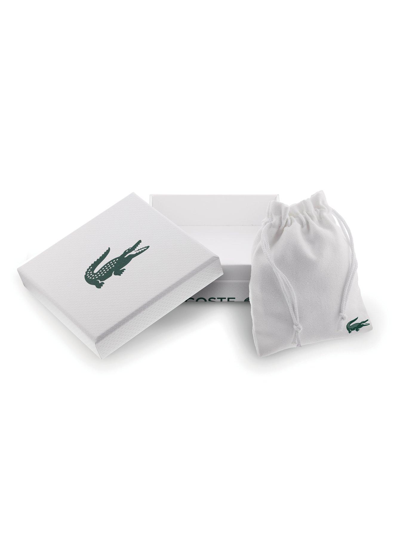 Image 5 of 5 of Lacoste Mens Adventurer IP Bangle Bracelet - Black