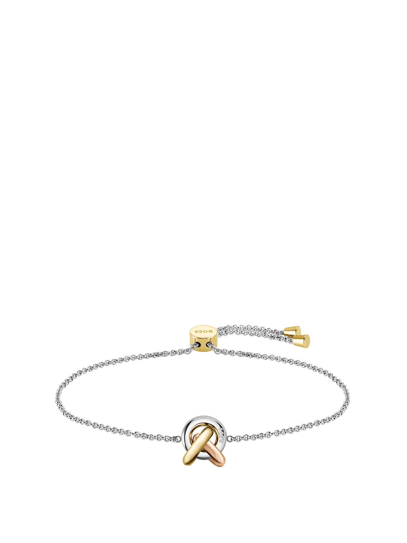 boss-ladies-harmonie-tri-tone-bracelet-multi