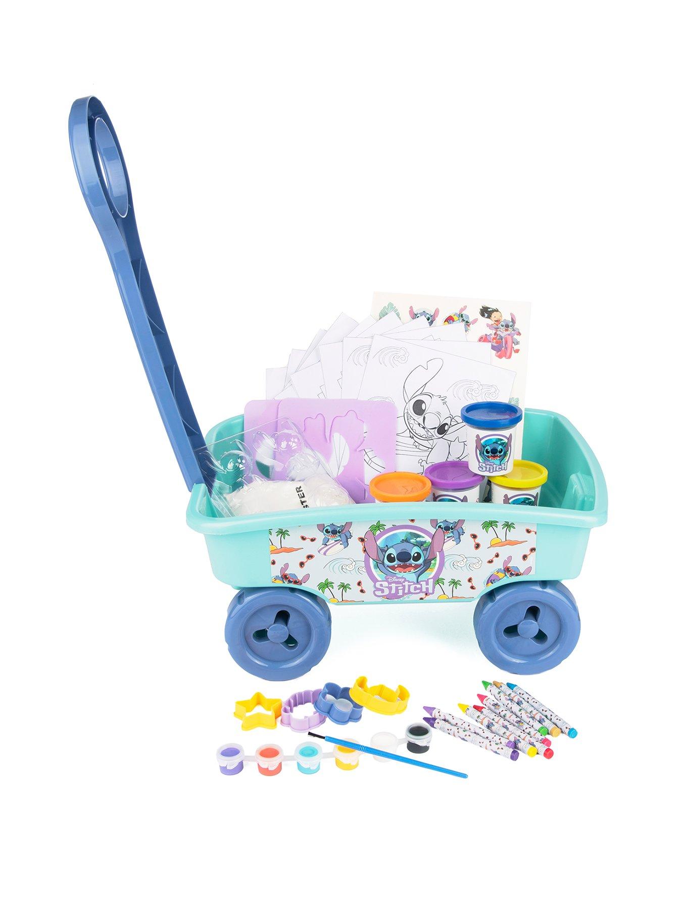 Disney Stitch Stitch Pull Along Activity Trolley