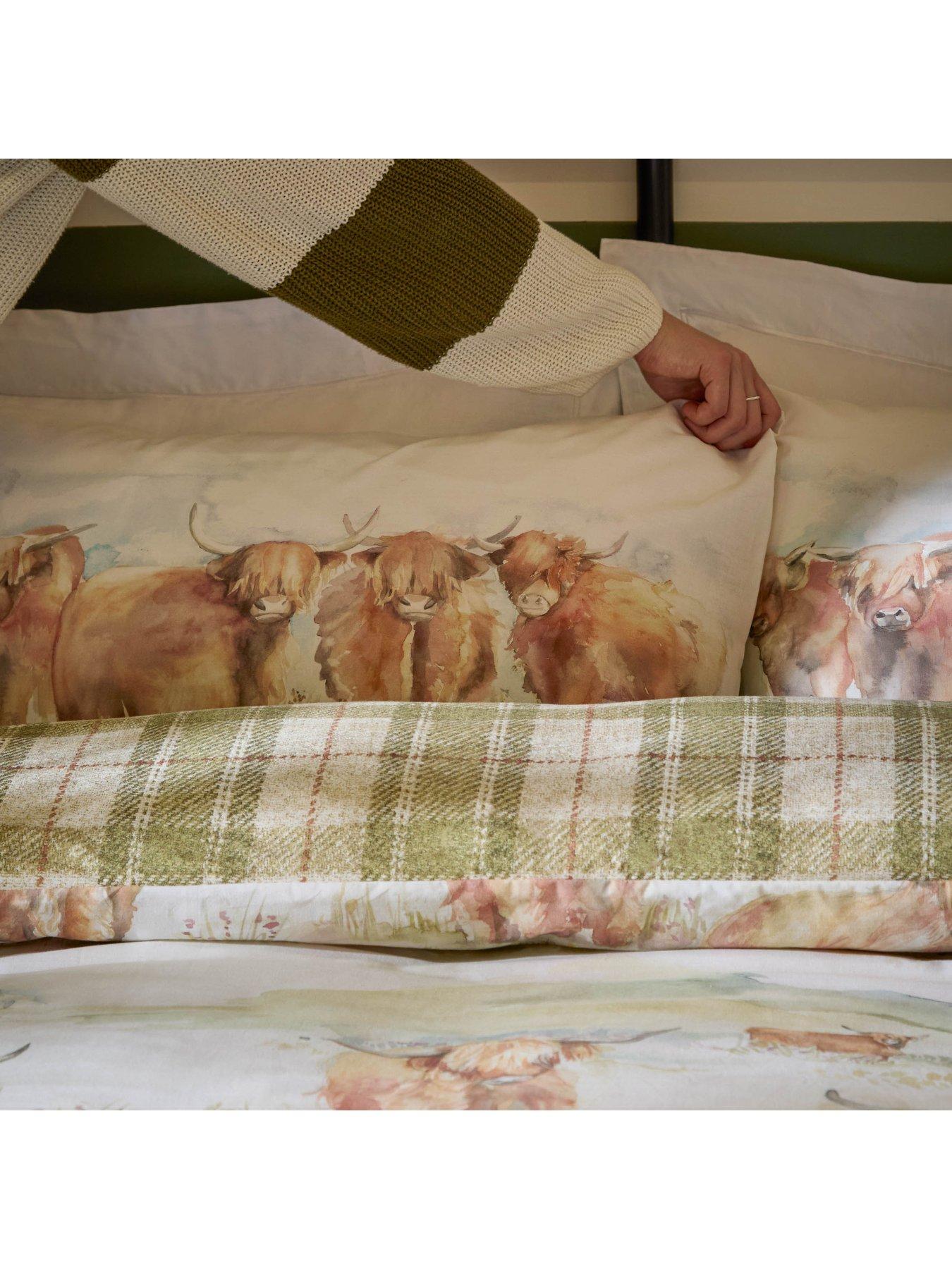  image of voyage-highlandcattle-duvet-set-natural
