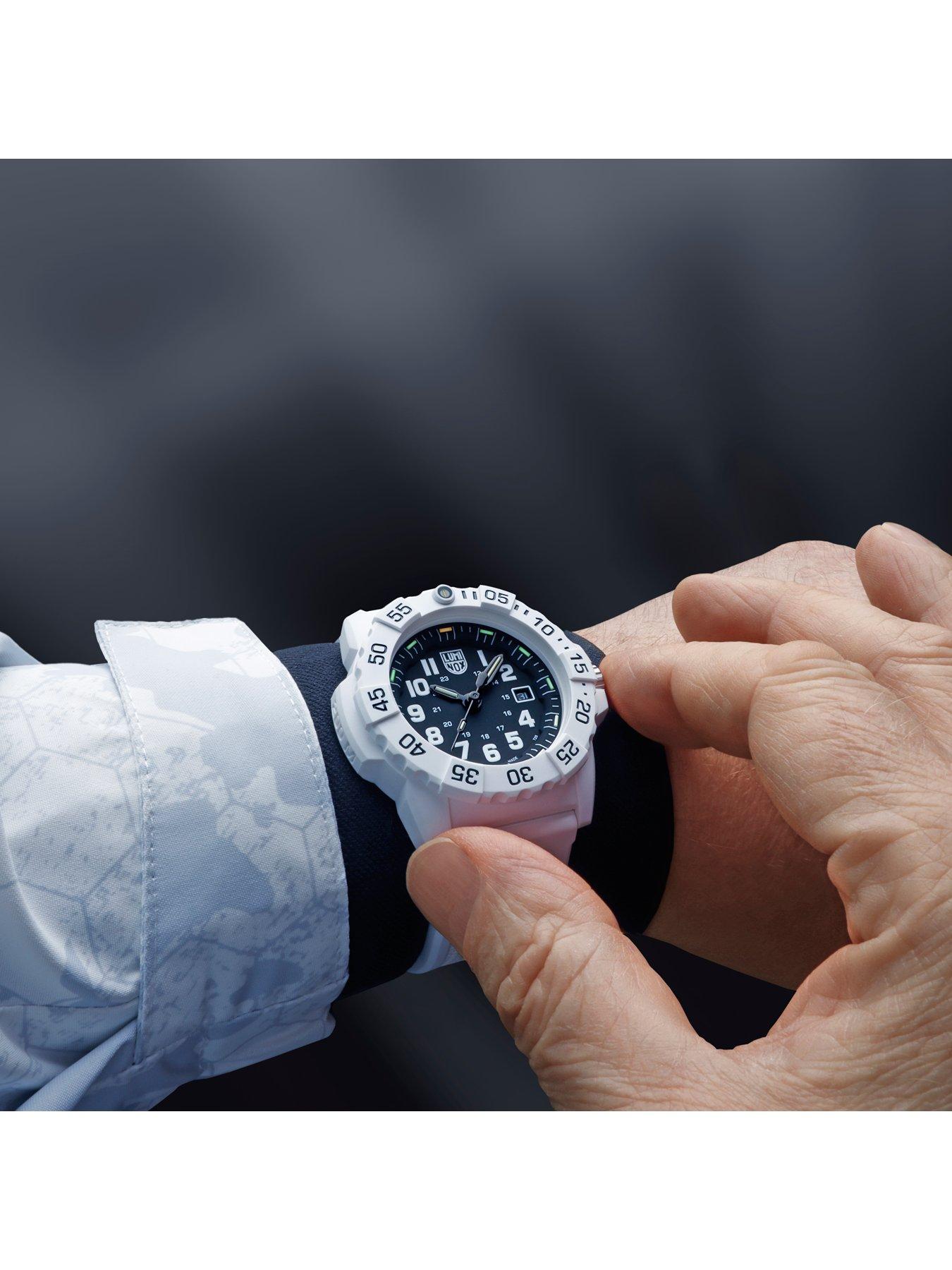 Image 3 of 8 of Luminox Mens Navy Seal 3500 - Arctic Edition