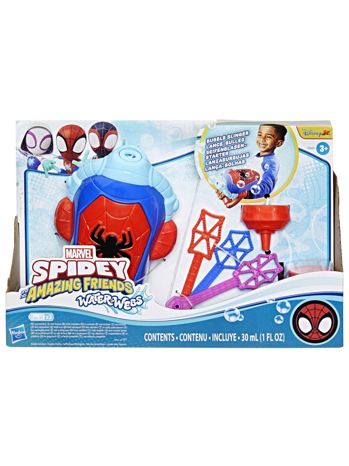 Image 3 of 5 of Spidey and His Amazing Friends Water-Webs Spidey Bubble Slinger