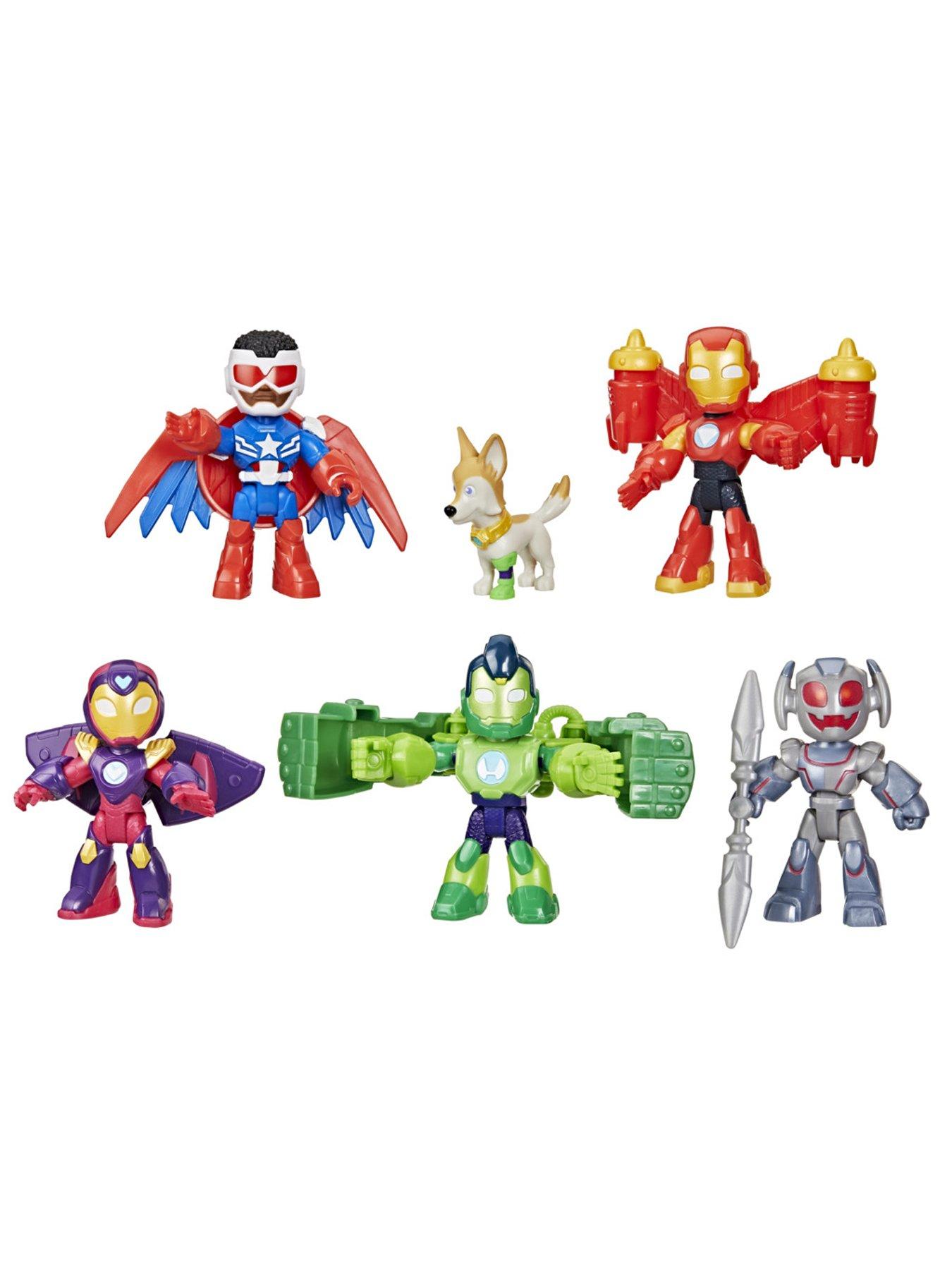  image of iron-man-and-his-awesome-friends-iron-quarters-playset