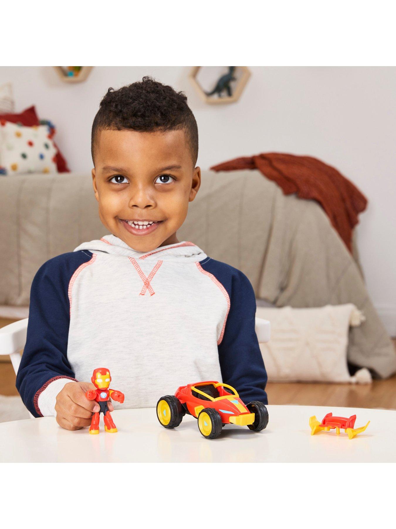  image of iron-man-and-his-awesome-friends-iron-man-iron-racer-vehicle