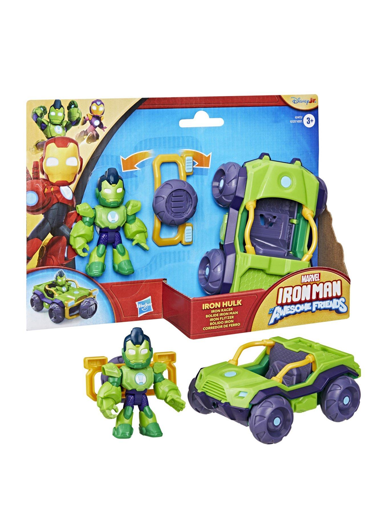 Iron Man and His Awesome Friends Iron Hulk Iron Racer Vehicle