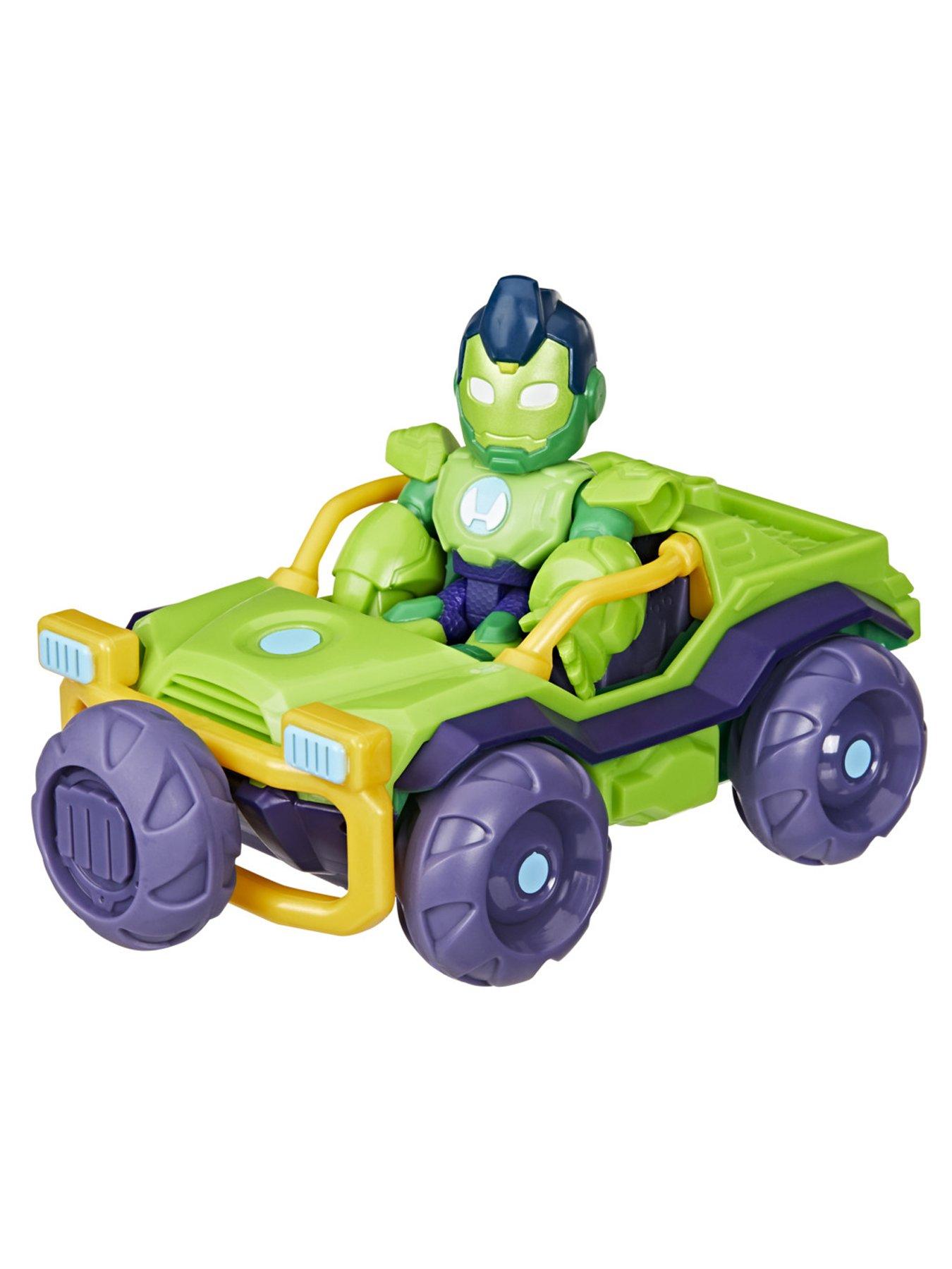 Image 2 of 5 of Iron Man and His Awesome Friends Iron Hulk Iron Racer Vehicle