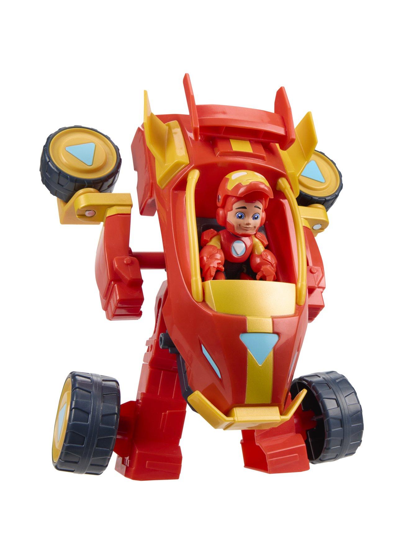 Image 5 of 7 of Iron Man and His Awesome Friends and His Awesome Friends Iron Man 2-in-1 Mech Suit and Vehicle
