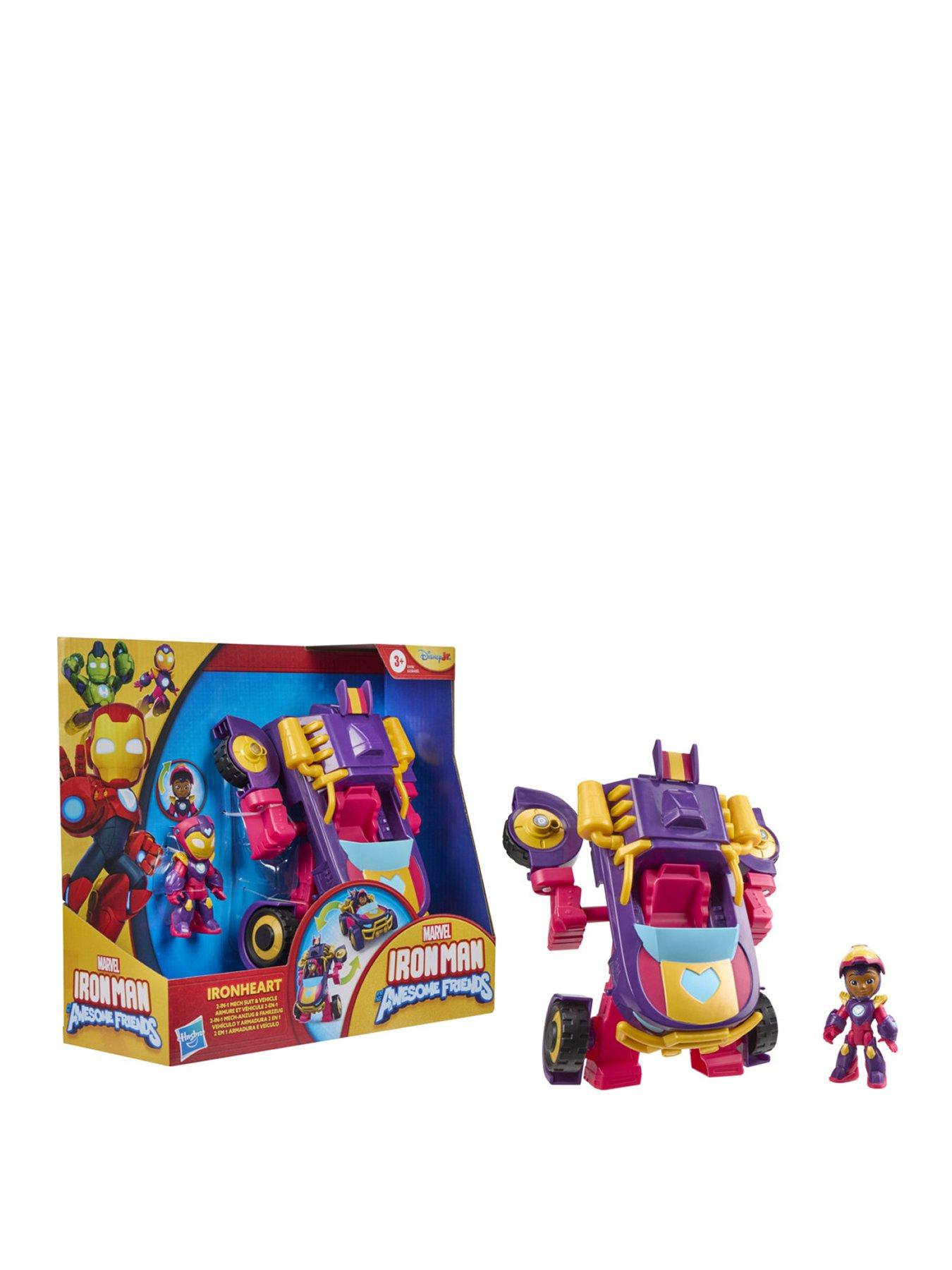  image of iron-man-and-his-awesome-friends-iron-heart-mech-suit-and-vehicle