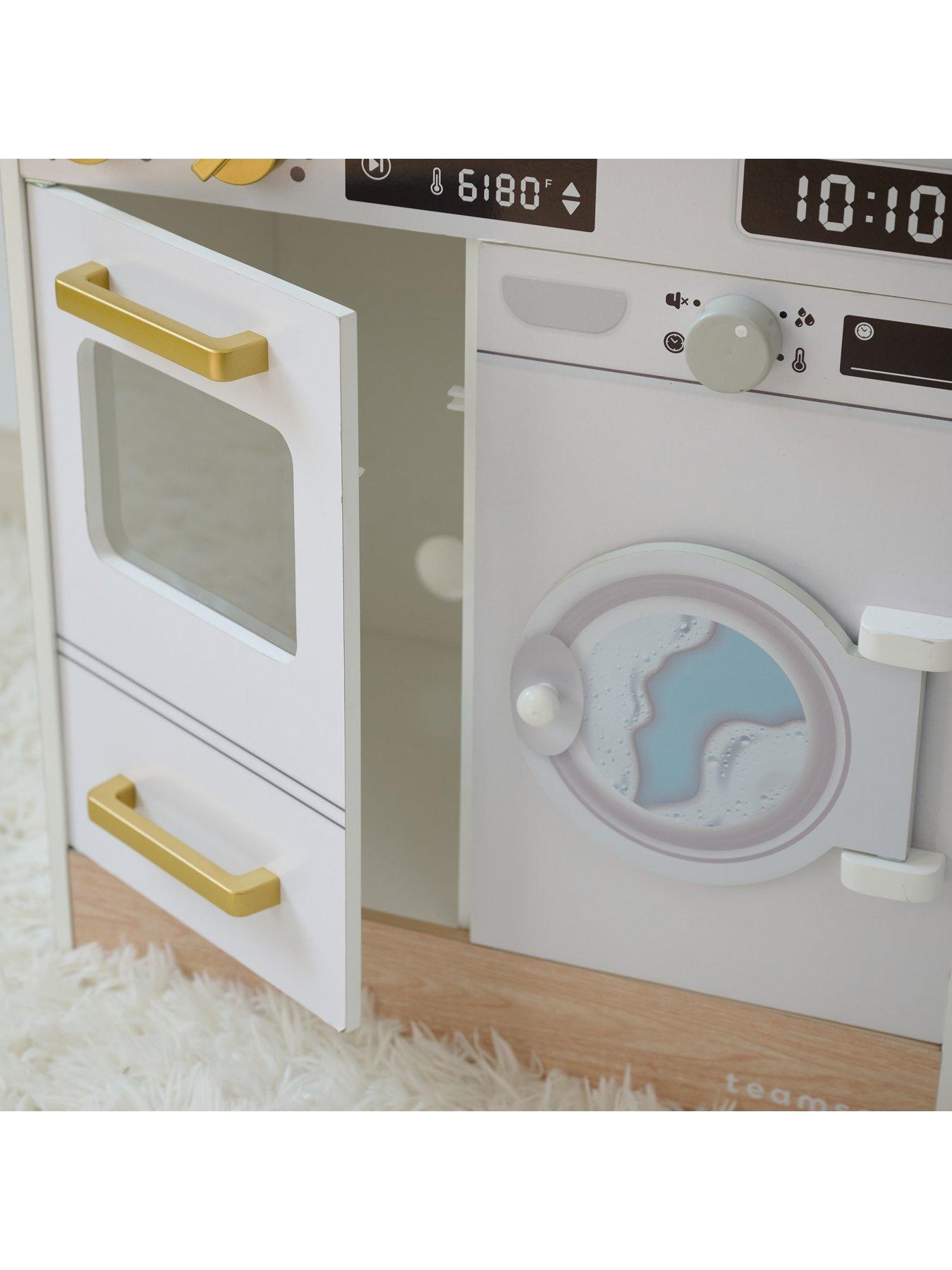 Image 7 of 8 of Teamson Kids Little Chef Lake Tahoe Small Kitchen Playset&nbsp;- White