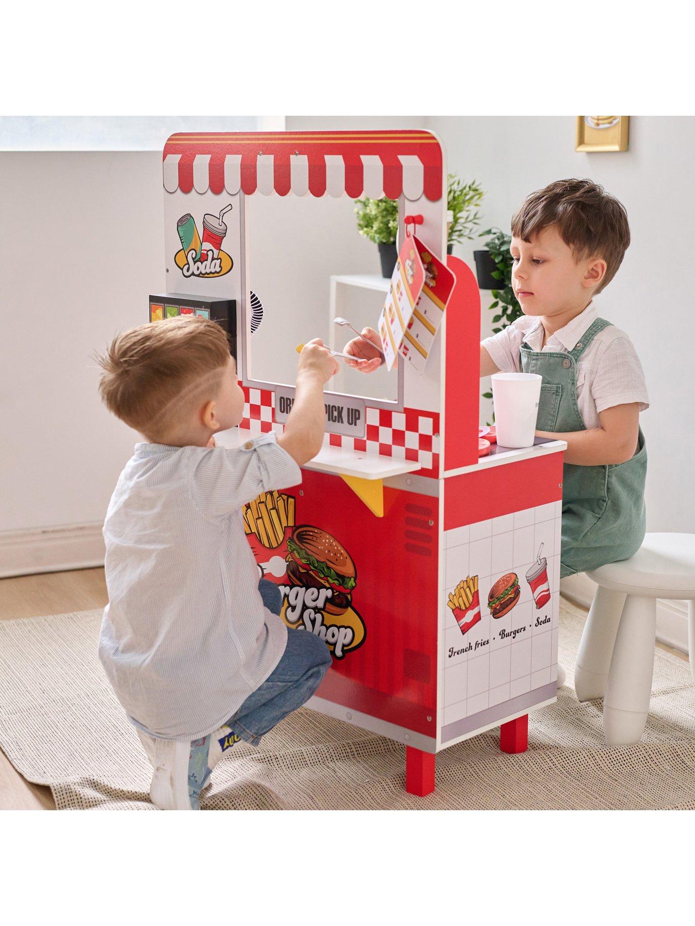  image of teamson-kids-flip-amp-fry-burger-shop--nbspred