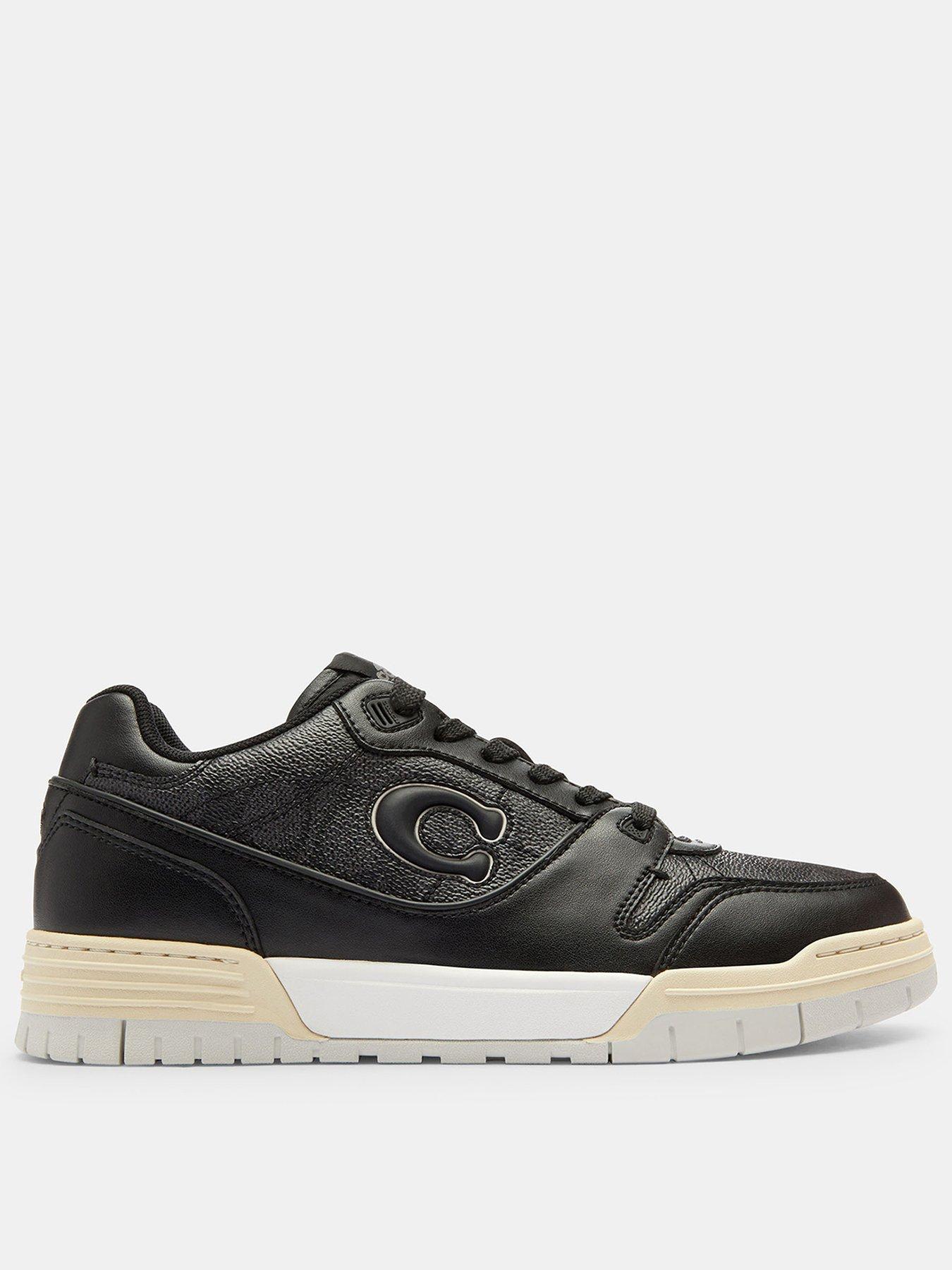COACH Soho Sneaker With Mixed Signature - Black