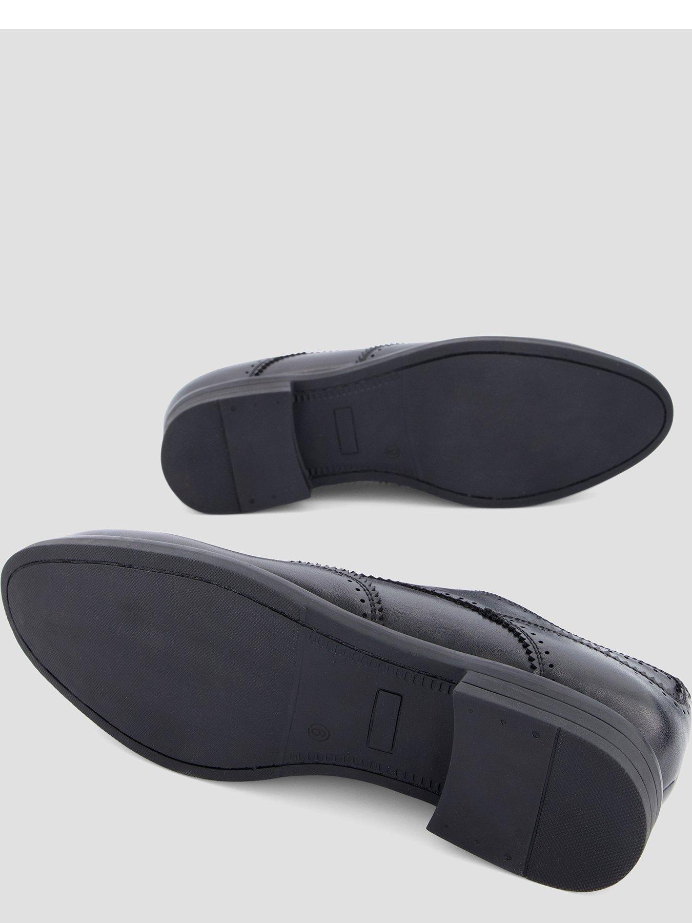 Image 4 of 7 of The Very Collection Formal Lace Up Brogue Shoe -&nbsp;Black