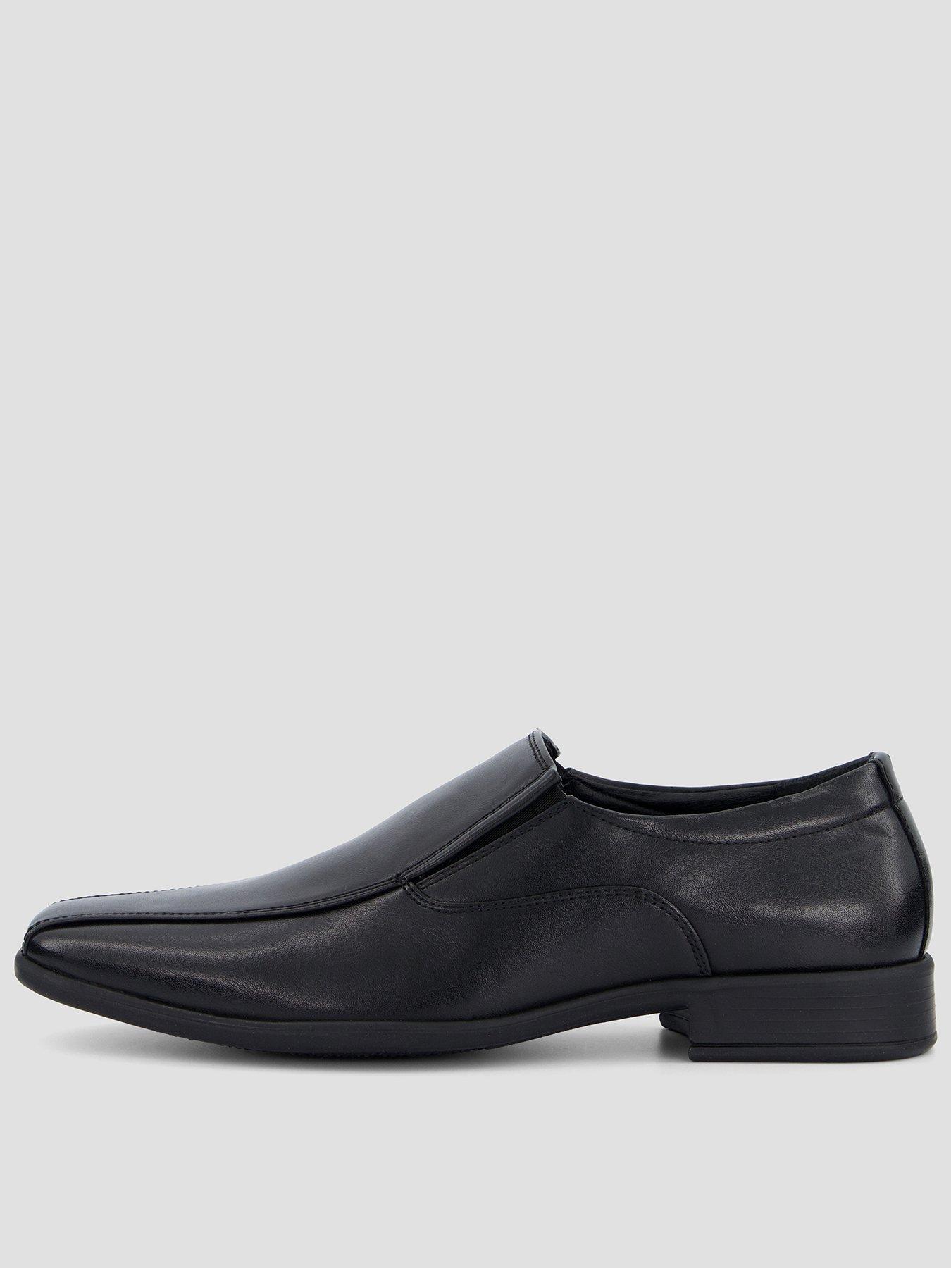 The Very Collection Wide Fit Formal Slip On Shoe - Black