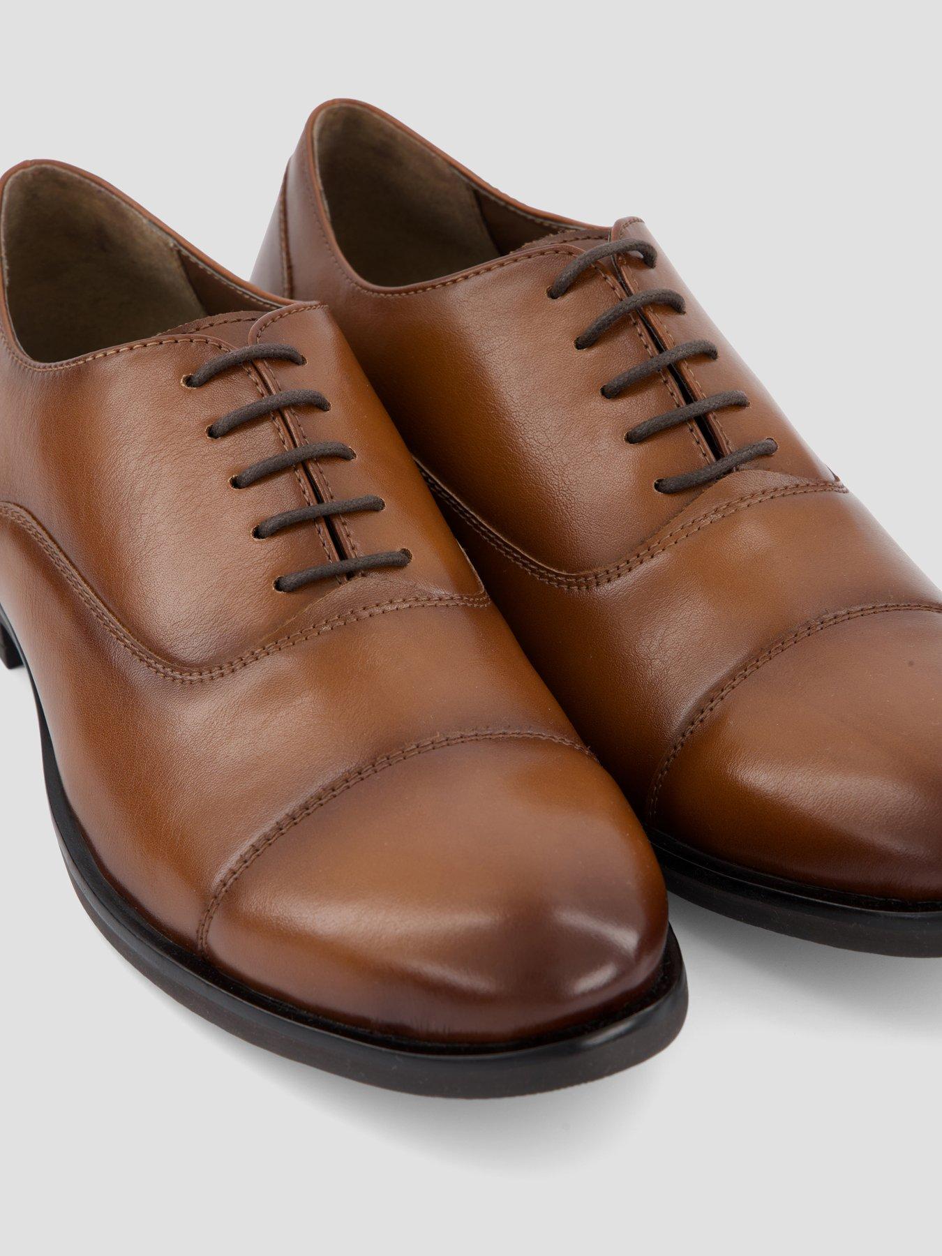 Image 5 of 7 of The Very Collection Formal Lace Up Oxford Shoe&nbsp;- Brown