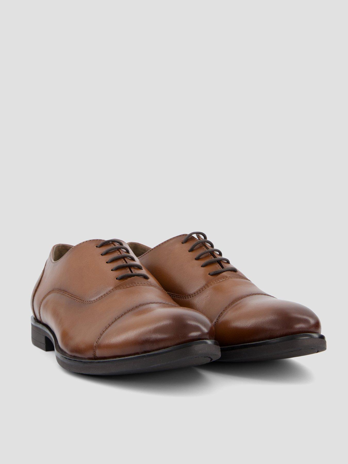 Image 6 of 7 of The Very Collection Formal Lace Up Oxford Shoe&nbsp;- Brown