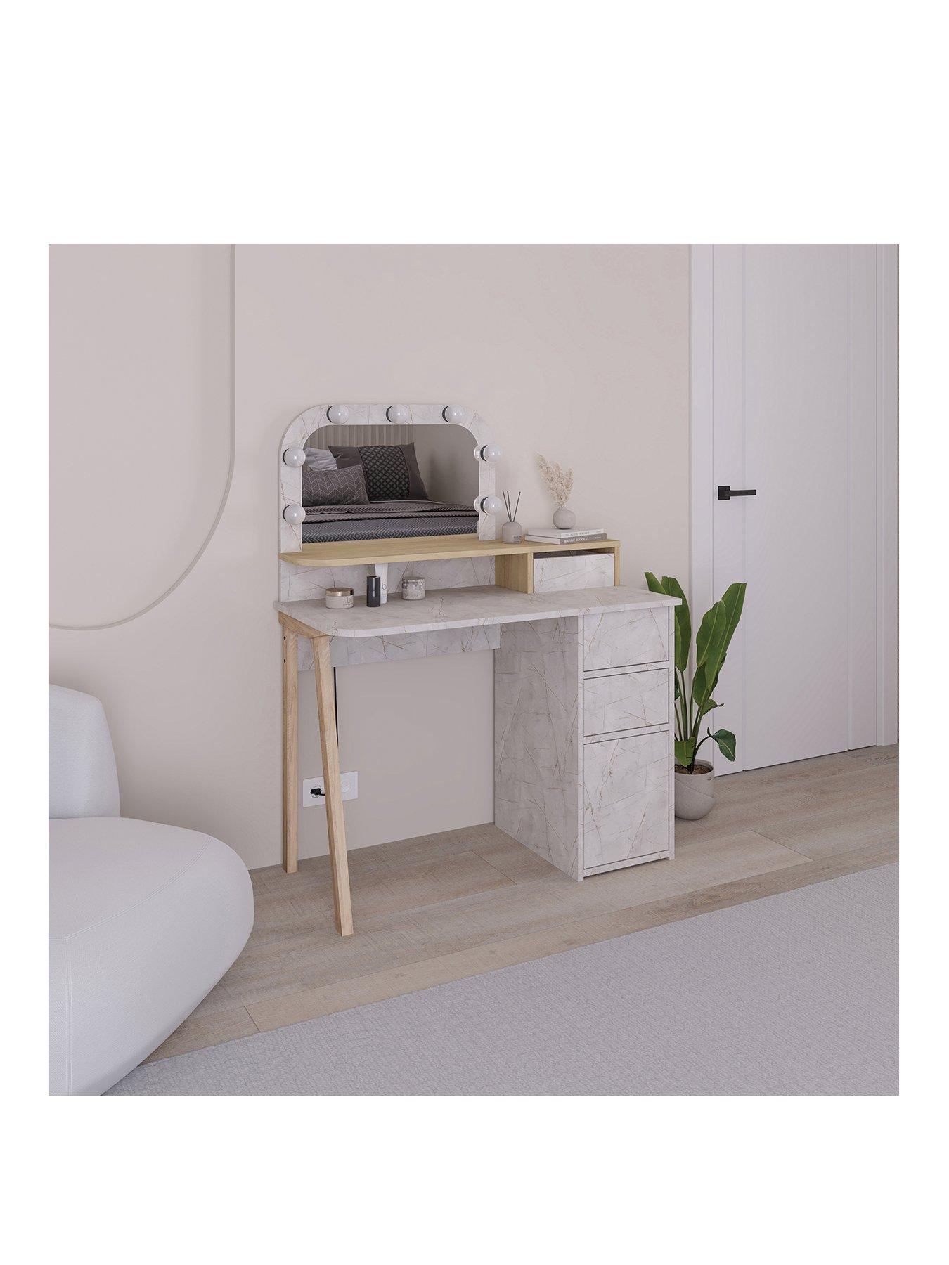 Image 2 of 7 of Decortie Avien Dressing Table - Lagina/oak