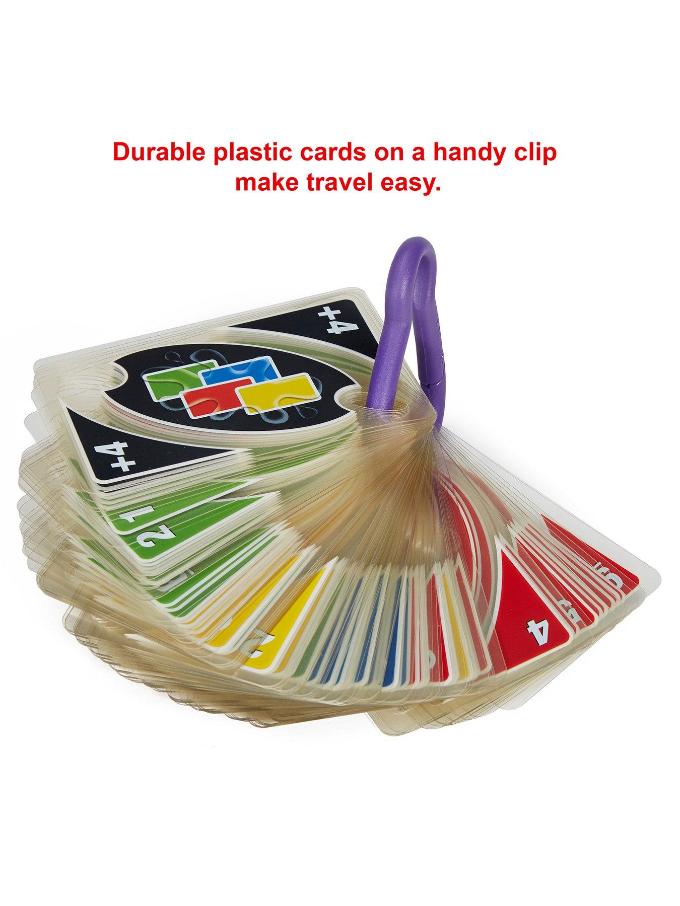 Image 2 of 3 of Uno H20 to GO Water Resistant Card Game