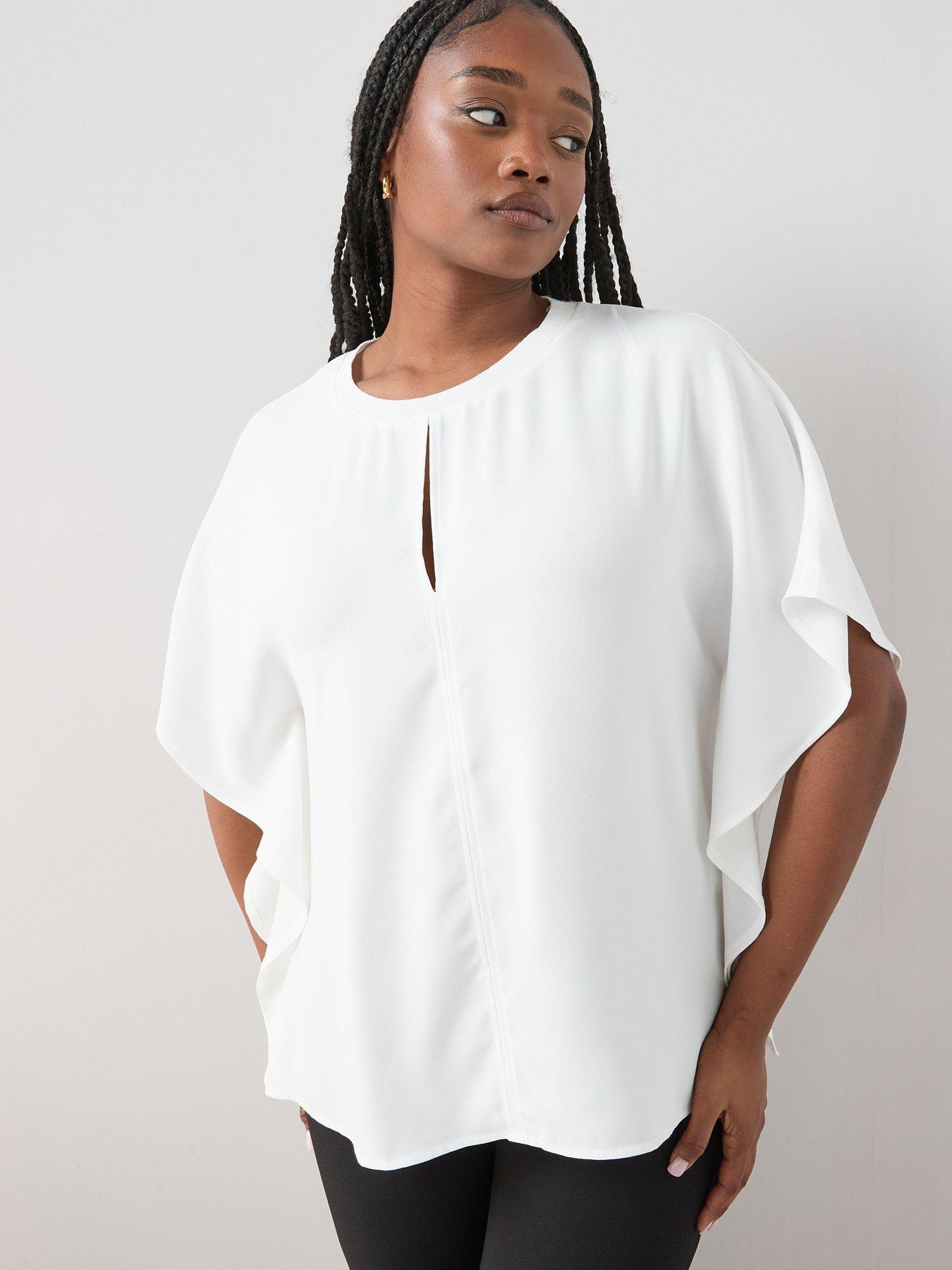 The Very Collection Curve Batwing Sleeve Blouse