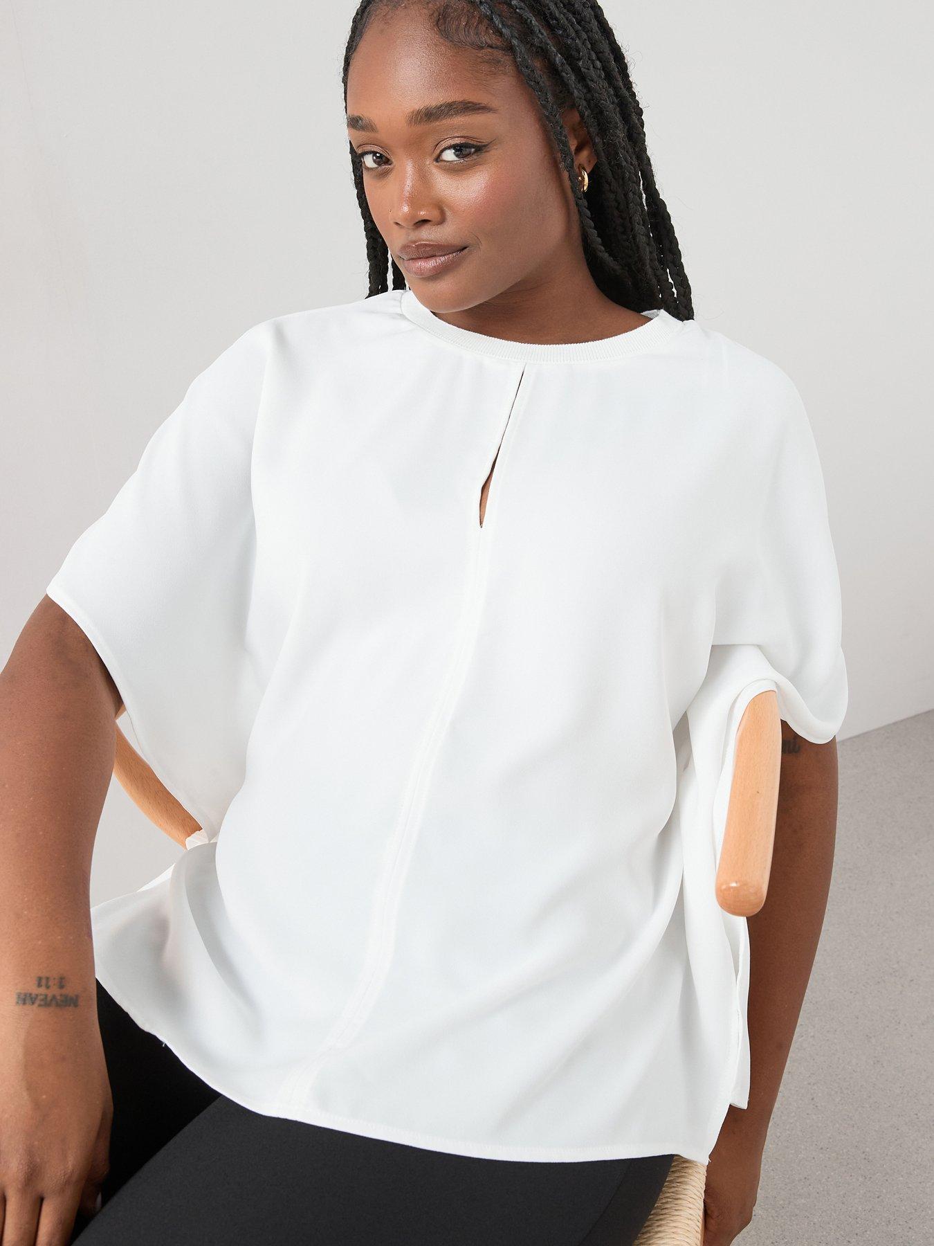 Image 5 of 6 of The Very Collection Curve Batwing Sleeve Blouse