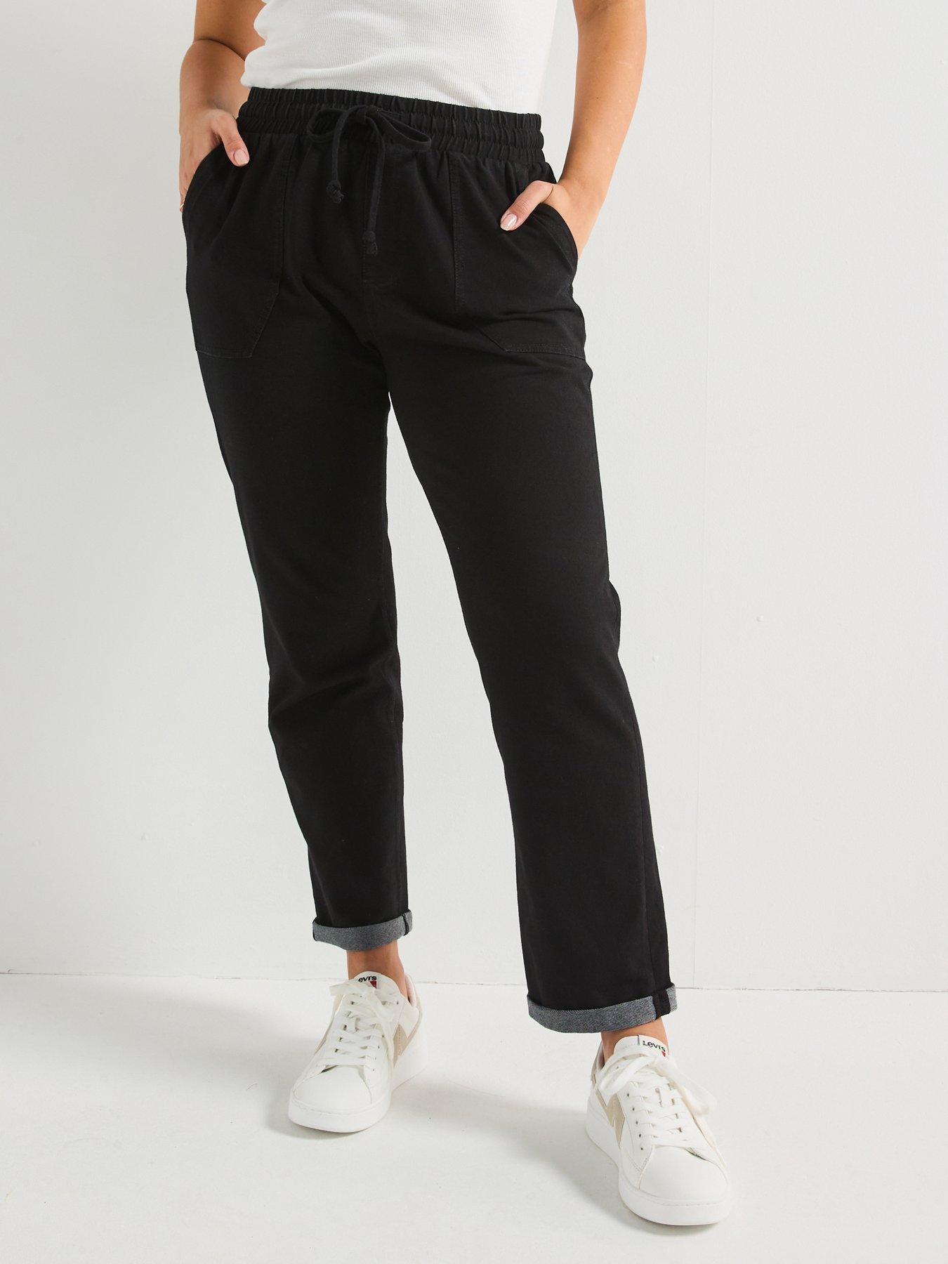  image of the-very-collection-curve-stretch-comfort-straight-leg-jean-black