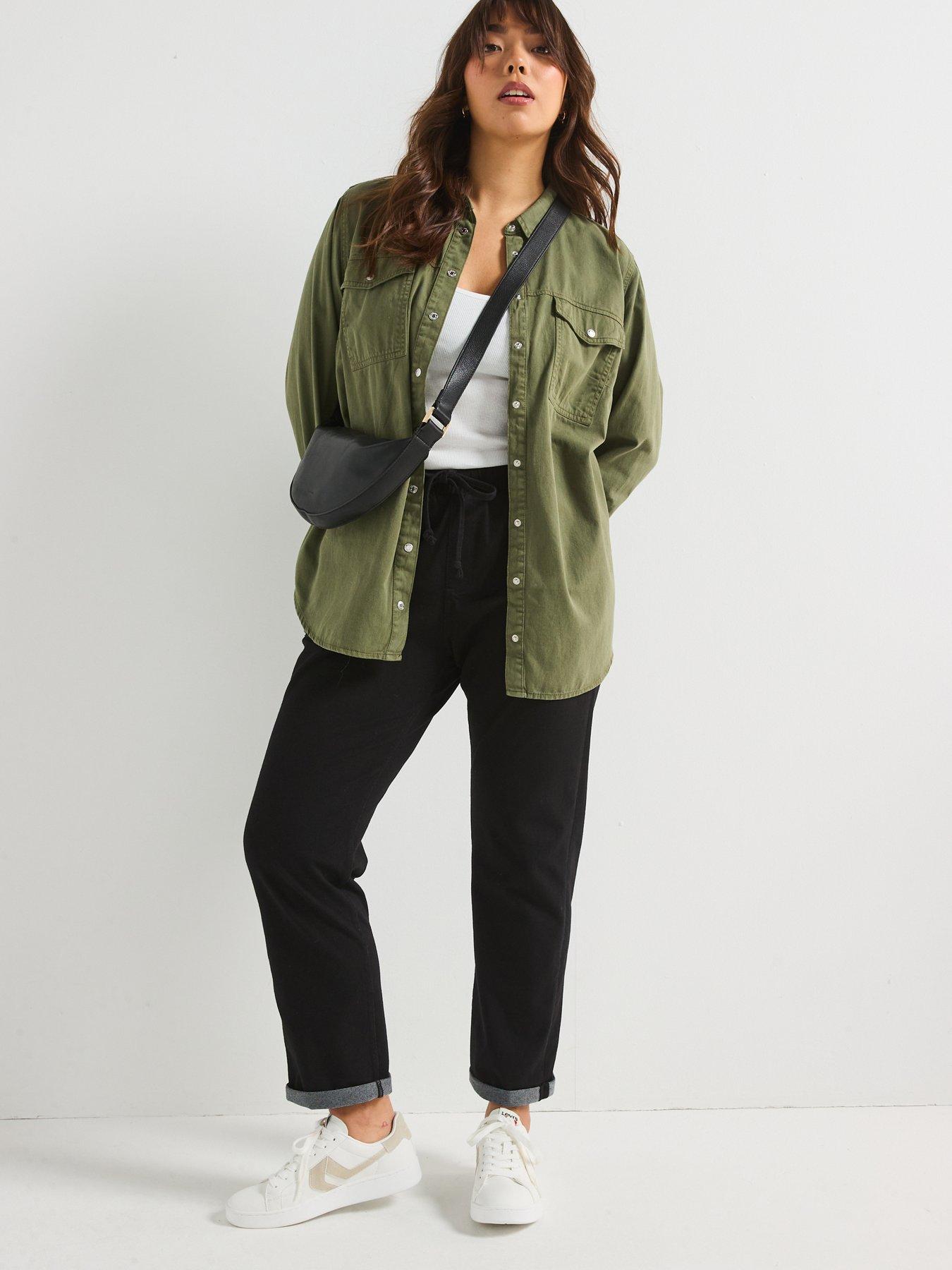  image of the-very-collection-curve-stretch-comfort-straight-leg-jean-black