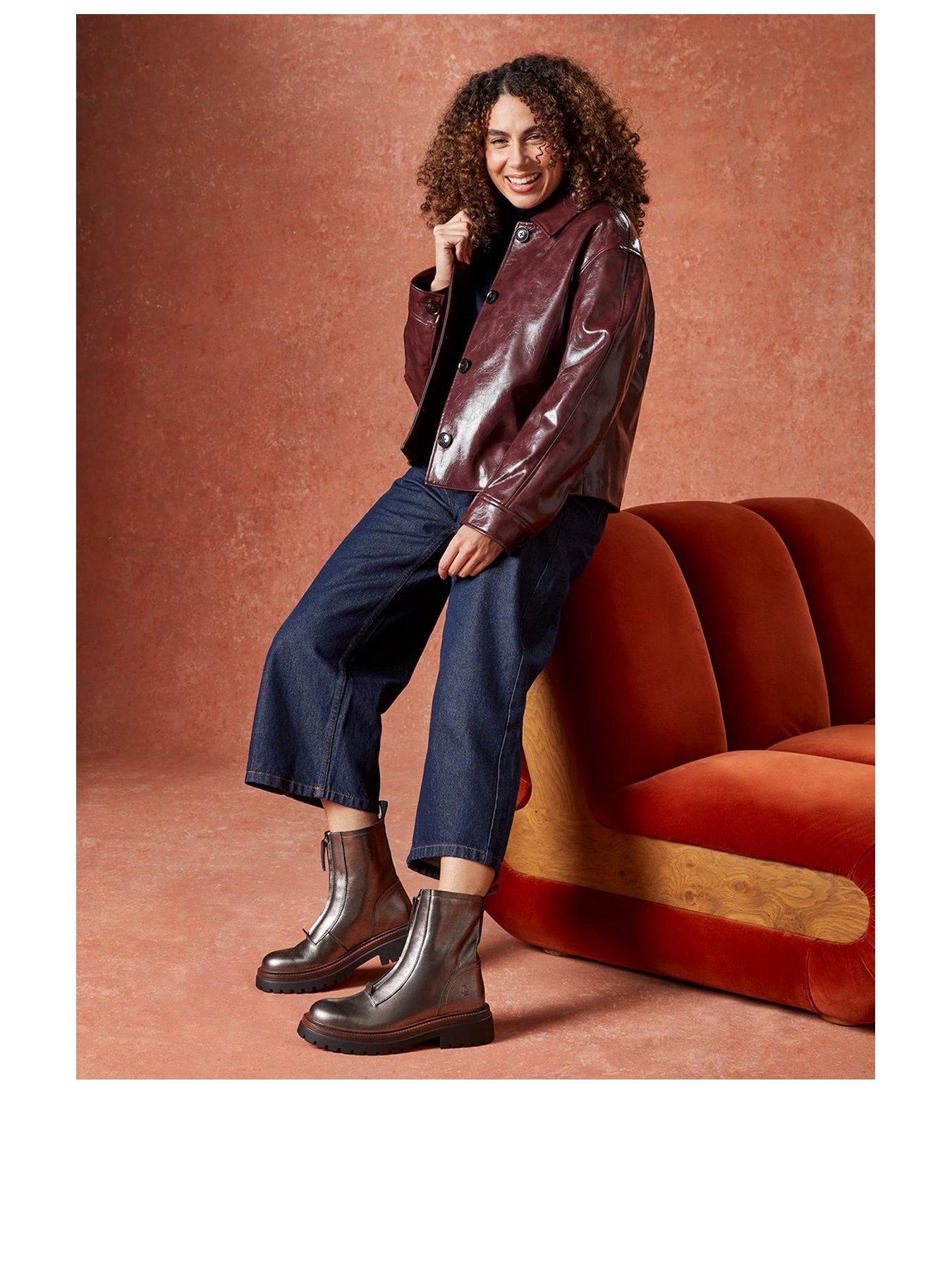 Image 2 of 6 of Hush Puppies Roxanna Zip Boot