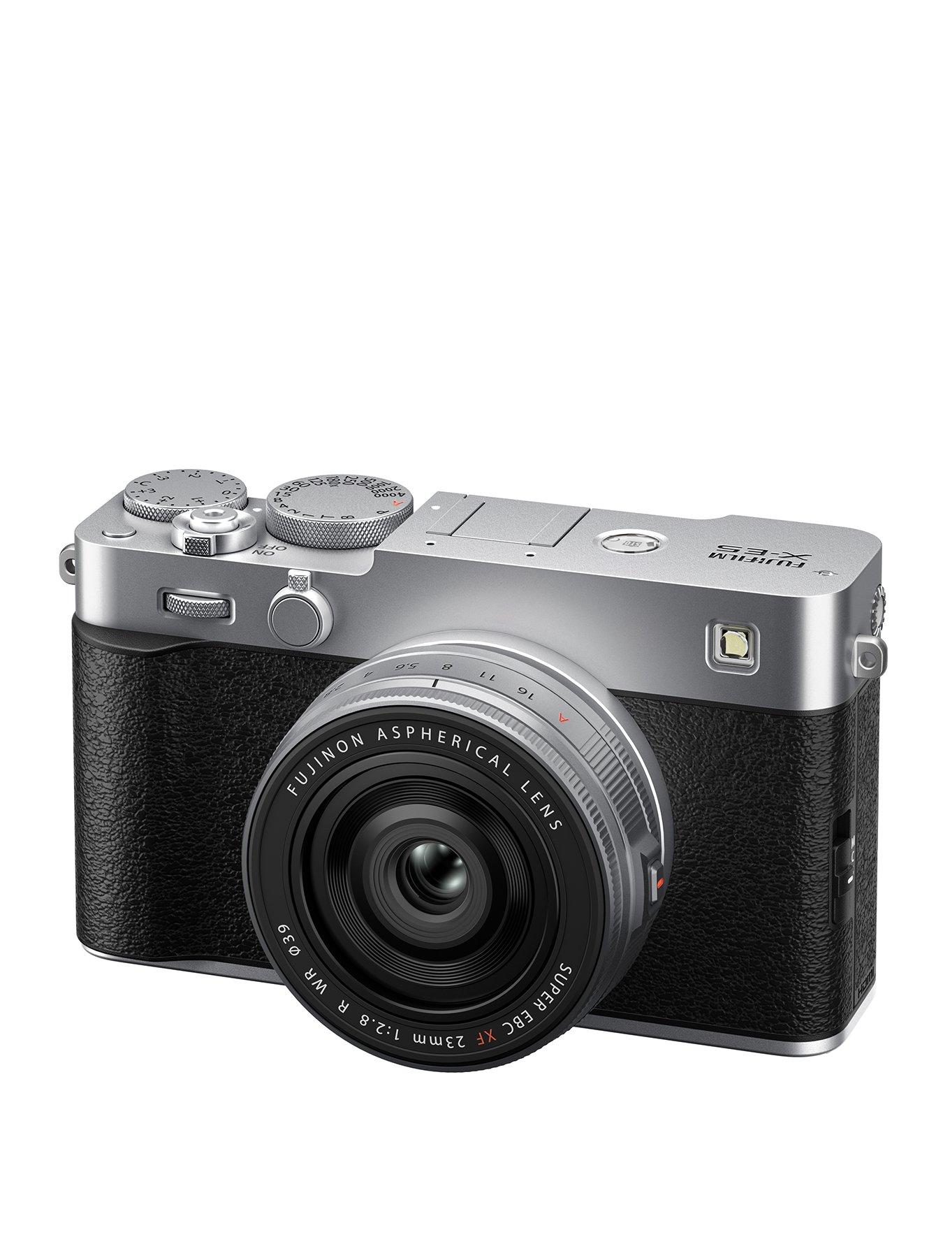 Fujifilm X-E5 Mirrorless Digital Camera (Silver) + Fujinon XF 23mm Lens