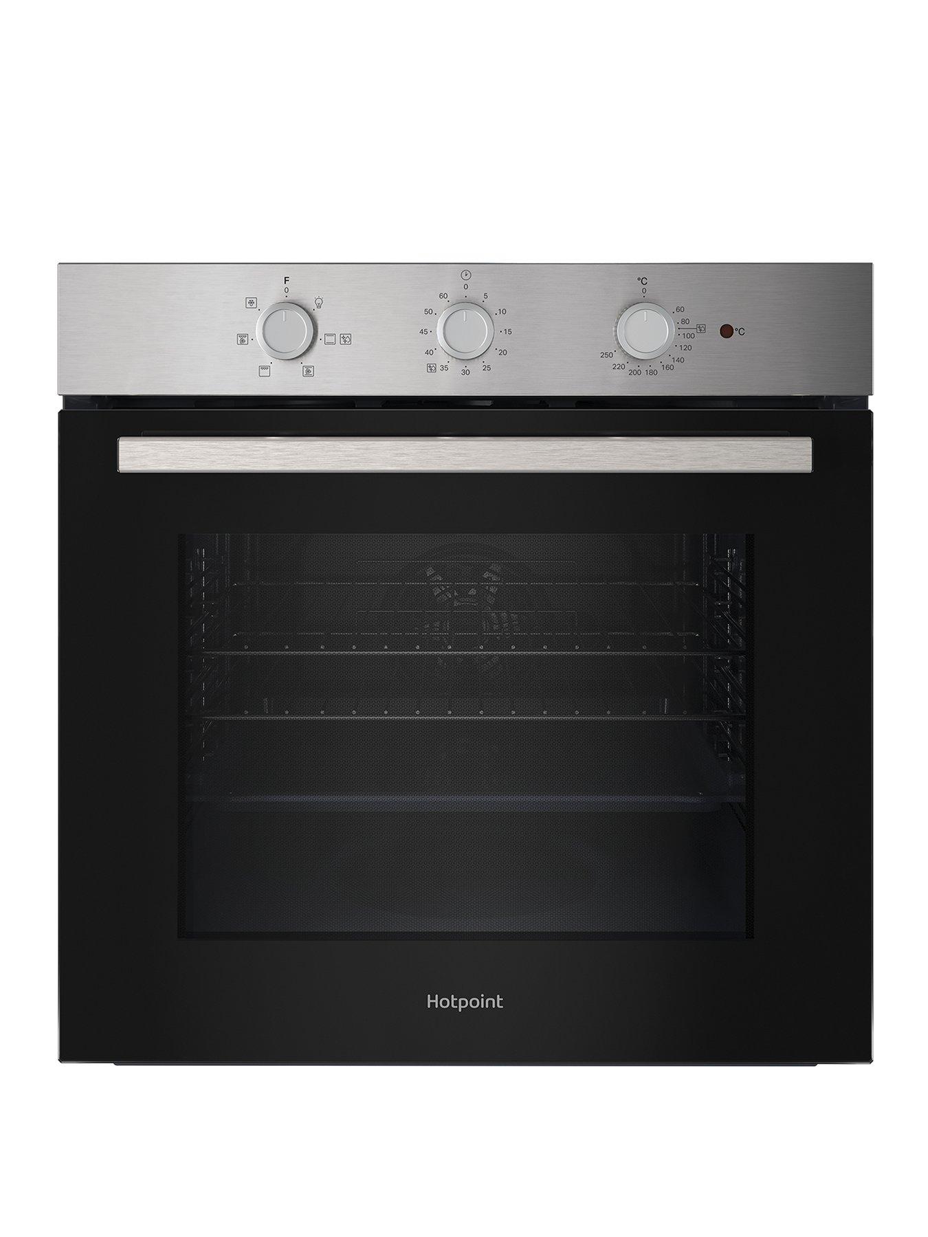 Image 1 of 7 of Hotpoint Class 2 Multiflow HO 235H X UK Single Electric Fan Oven - Stainless Steel