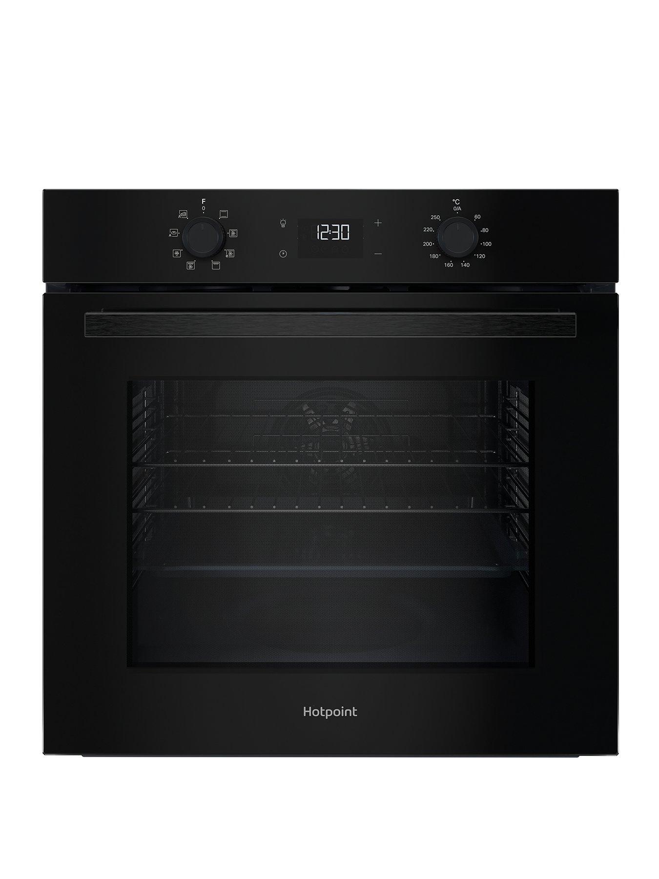 Image 1 of 7 of Hotpoint Class 2 Multiflow HO 455C B UK Single Electric Fan Oven - Black