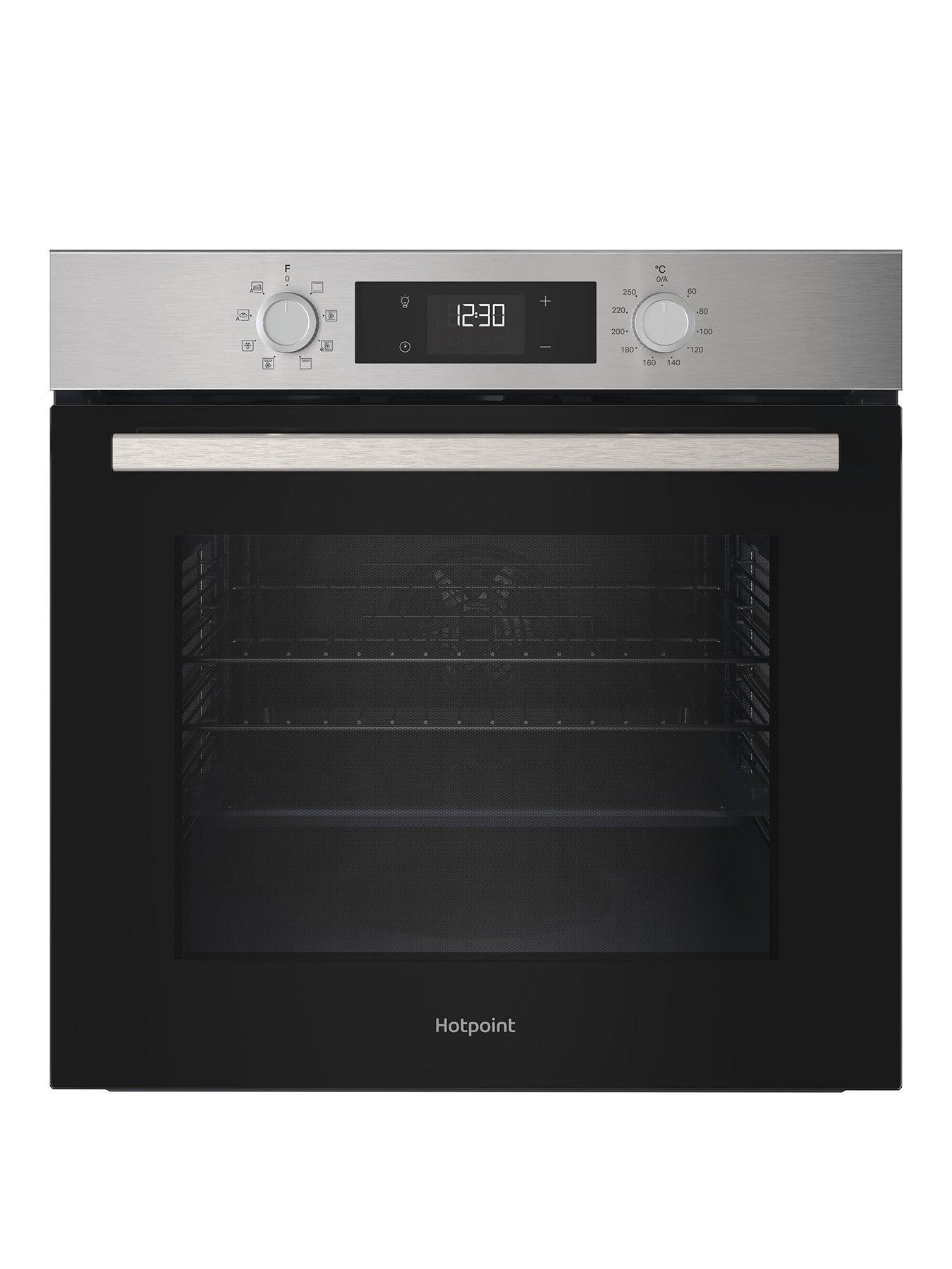 undefined Hotpoint Class 2 Multiflow HOM 255C X UK Single Electric Fan Oven - Stainless Steel