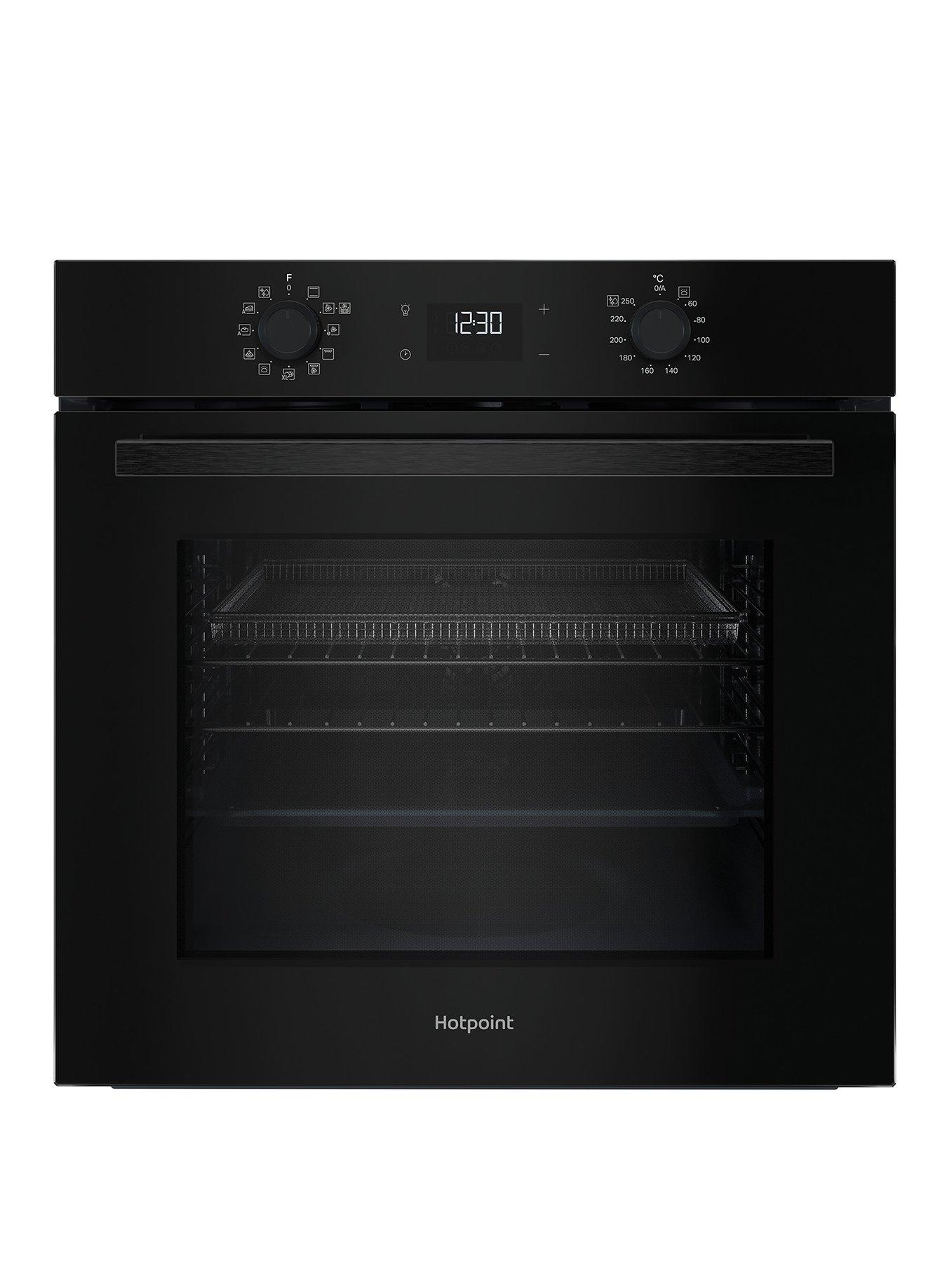 hotpoint-class-2-multiflow-ho-458hf-b-uk-single-electric-fan-oven-with-air-fry-black