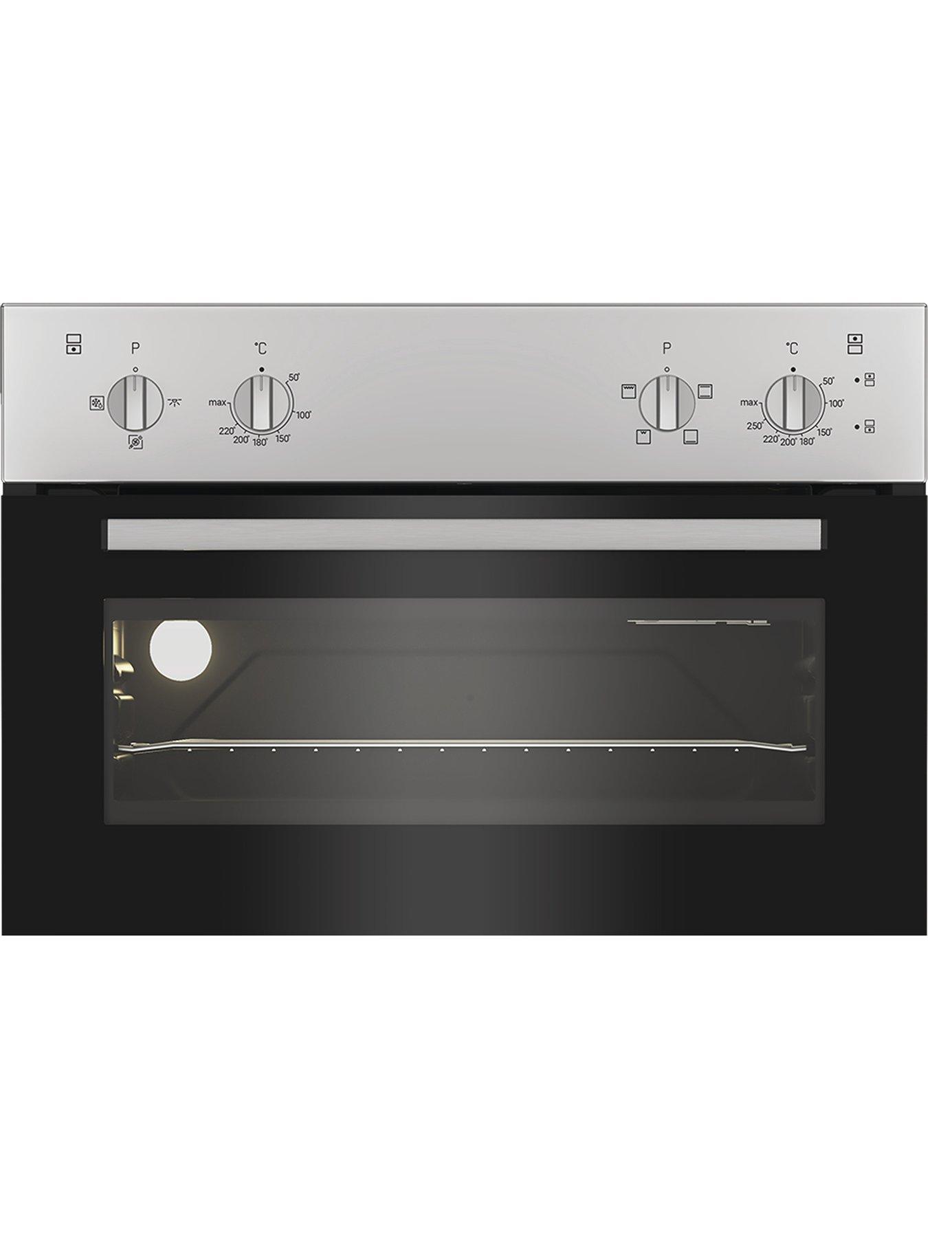 Image 4 of 7 of Indesit Indesit DII 10N S Electric Fan Double Oven - Silver