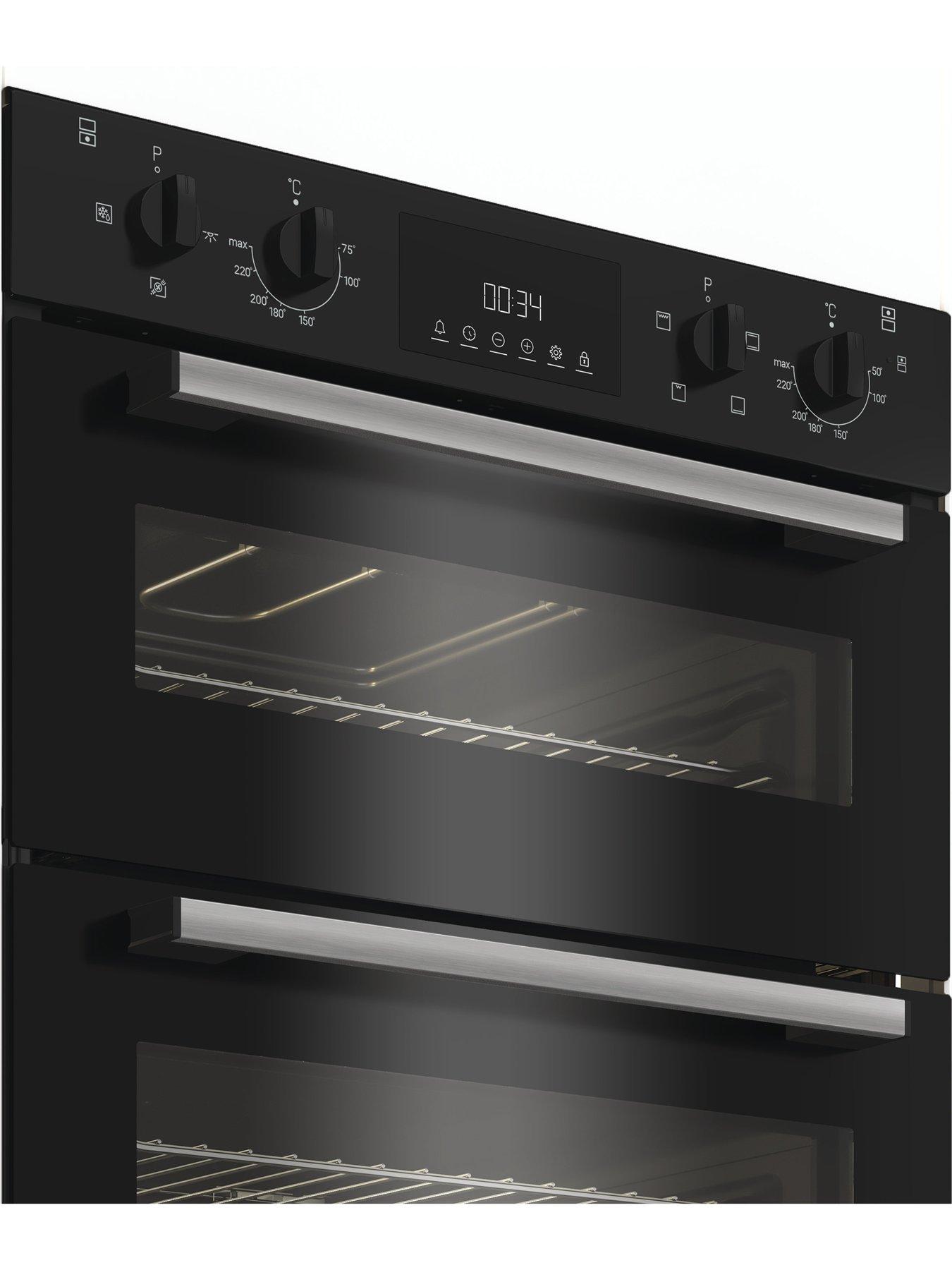 Image 5 of 7 of Indesit Indesit DUI 10D B Electric Fan Double Oven - Black