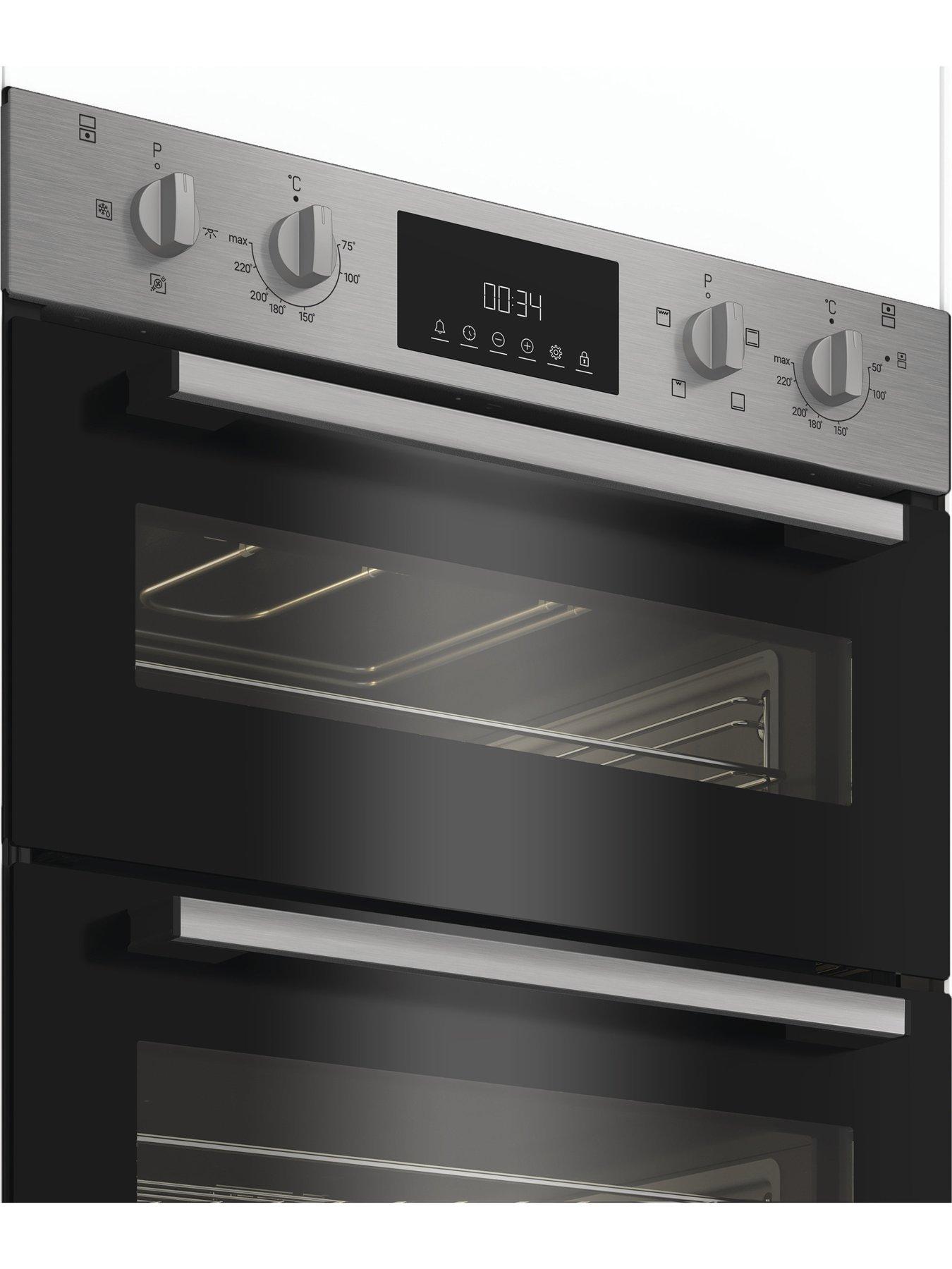 Image 6 of 7 of Indesit Indesit DUI 12D IX Electric Fan Double Oven - Stainless Steel