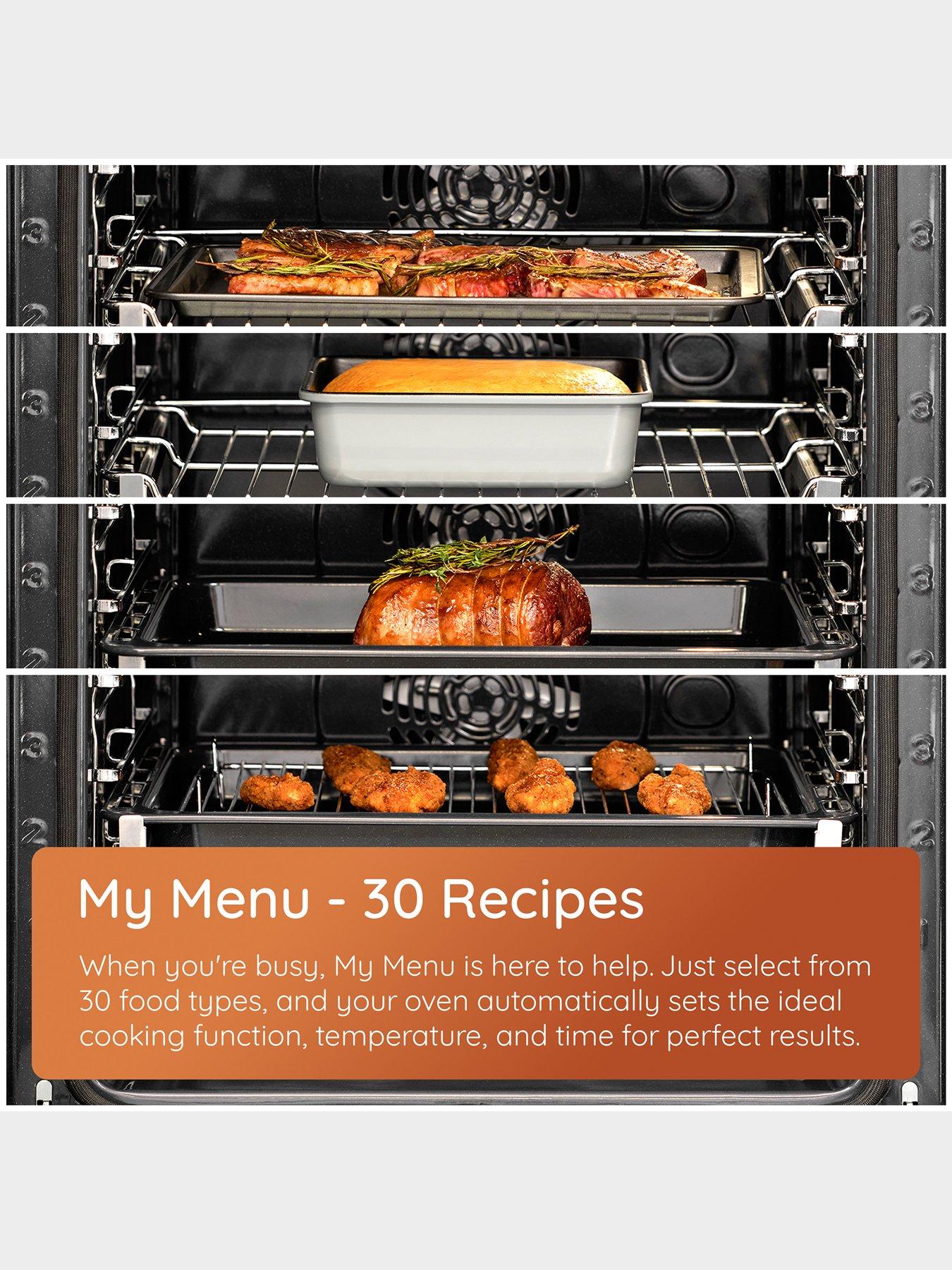  image of hotpoint-class-4-activemultiflow-hoim4s8cm0xuk-electric-single-fan-oven-with-air-fry-stainless-steel