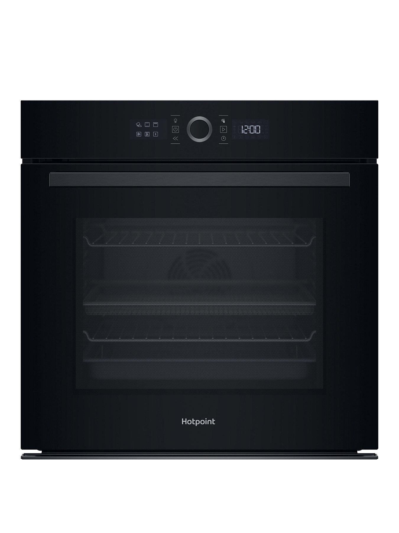 undefined Class 4 ActiveMultiflow HOI4S8PM0BUK Electric Single Fan Oven with Air Fry and DualClean - Black