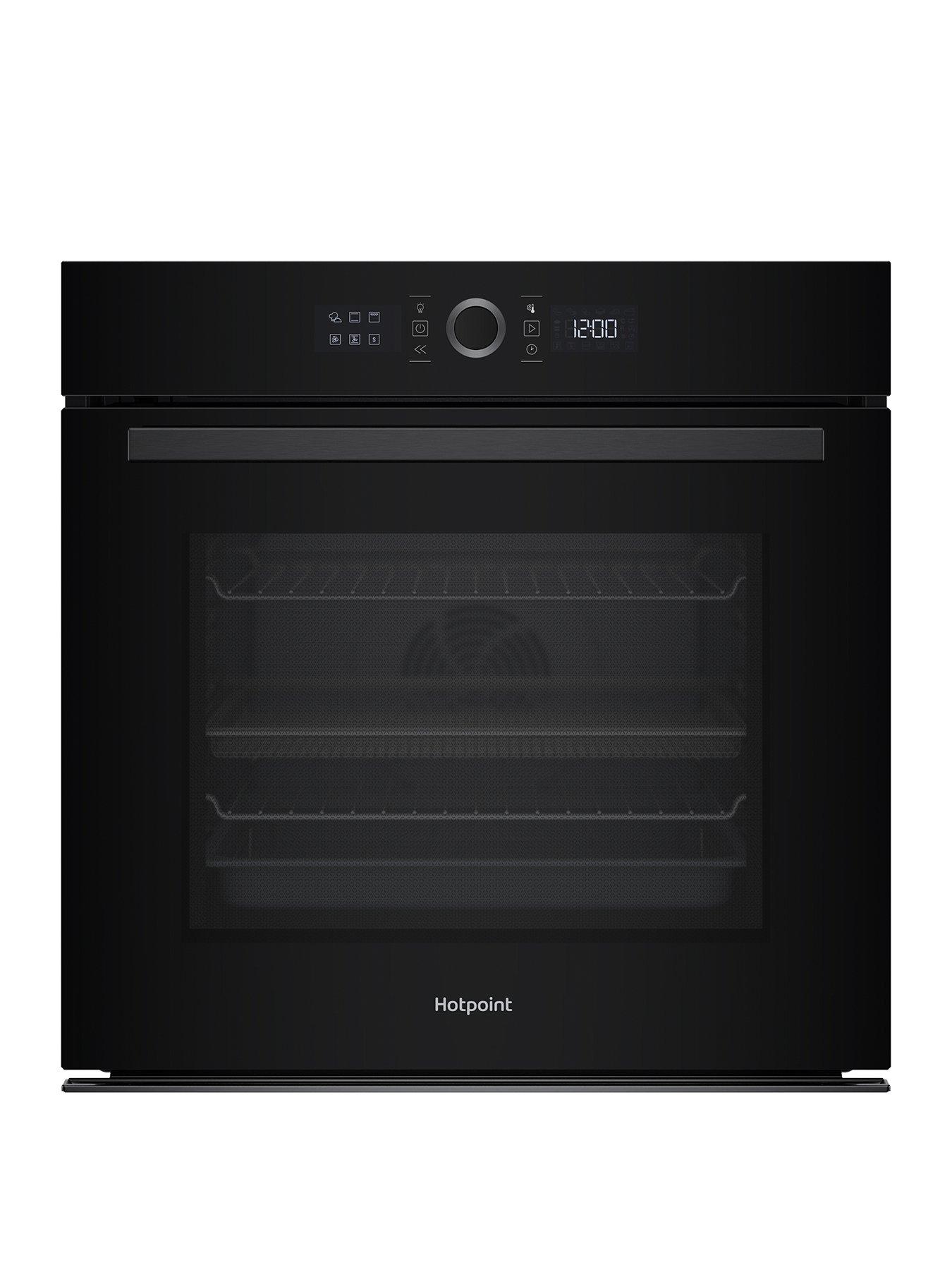 Hotpoint Class 4 ActiveMultiflow HOI4S8PM0BUK Electric Single Fan Oven with Air Fry and DualClean - Black