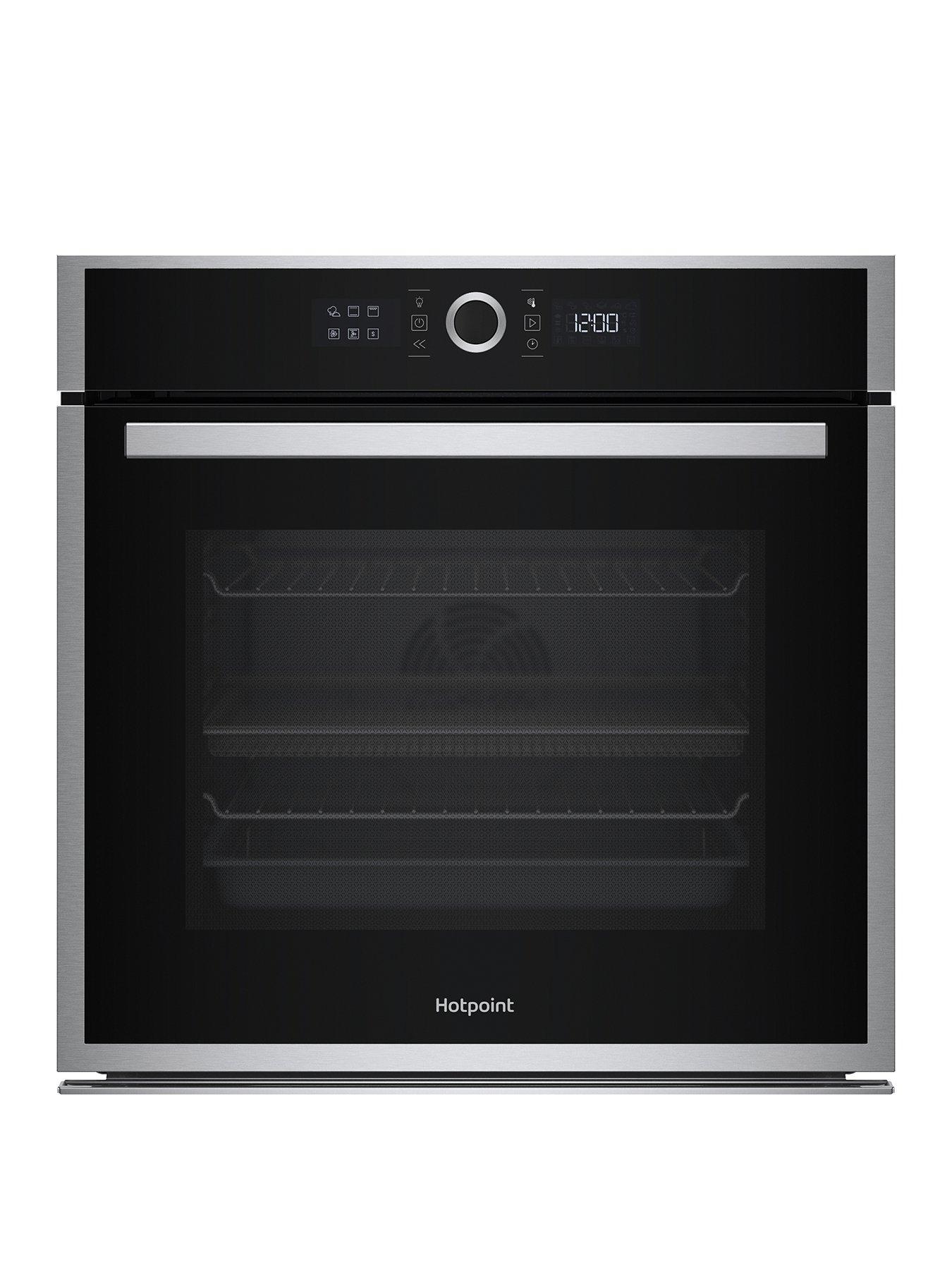 Hotpoint Class 4 ActiveMultiflow HOIM4S8PM0XUK Electric Single Fan Oven with Air Fry and DualClean - Stainless Steel