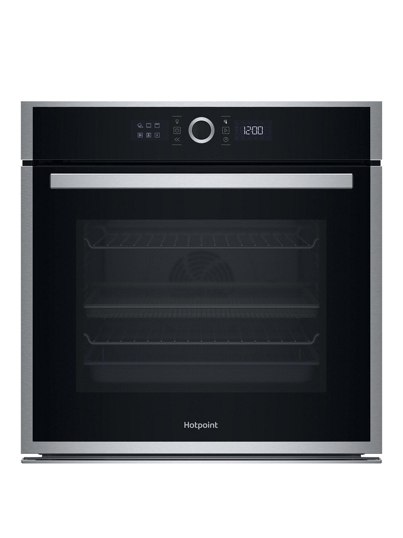 Image 1 of 7 of Hotpoint Class 4 ActiveMultiflow HOIM4S8PM0XUK Electric Single Fan Oven with Air Fry and DualClean - Stainless Steel