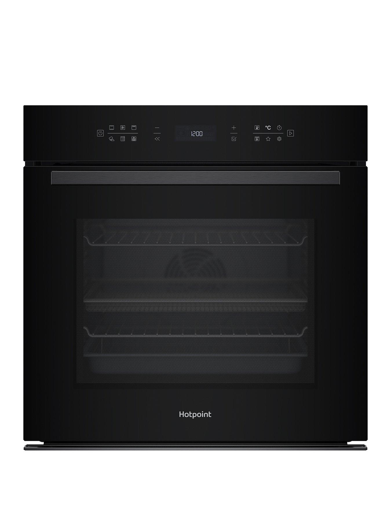 Hotpoint Class 6 ActiveMultiflow HOI68CT0SBUK Electric Single Fan Oven with Air Fry and GentleSteam - Black