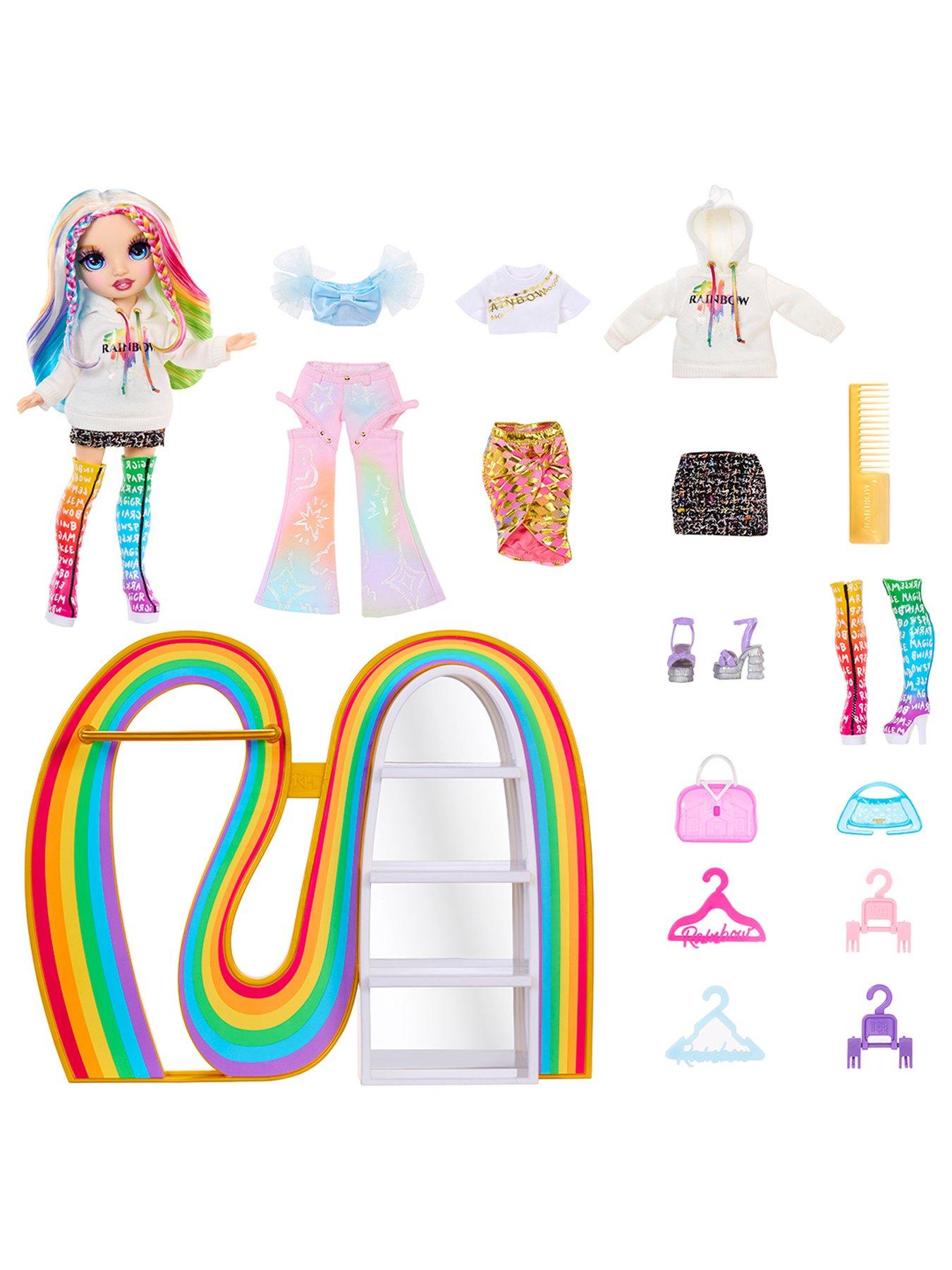  image of rainbow-high-amaya-doll-and-rainbow-closet-playset