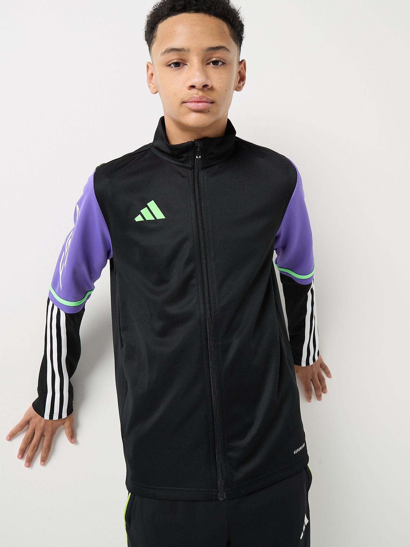  image of adidas-junior-f50-jacket-black