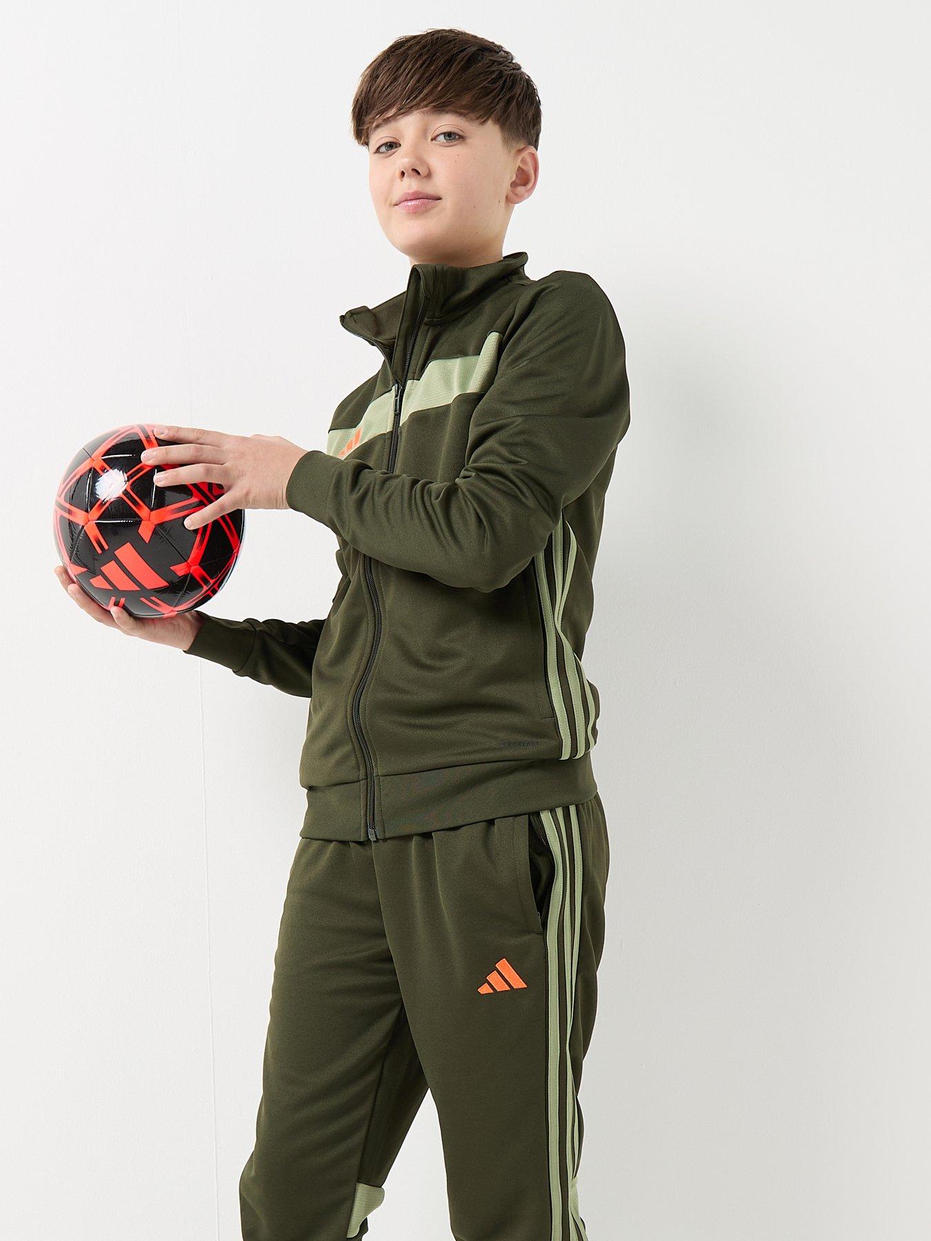 adidas-junior-tiro-essentials-tracksuit-green
