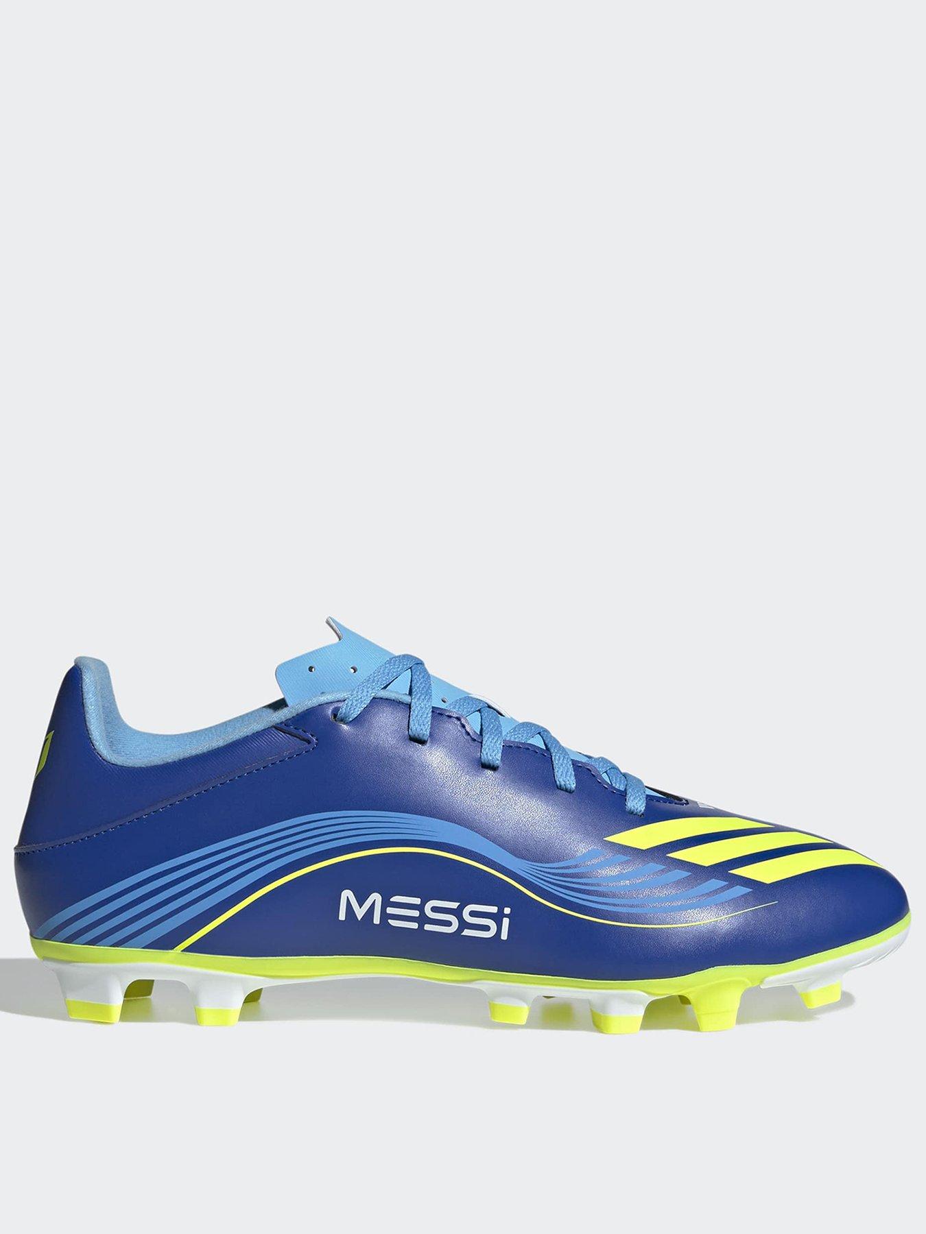  image of adidas-mens-f50-messi-club-firm-ground-football-boots-blue