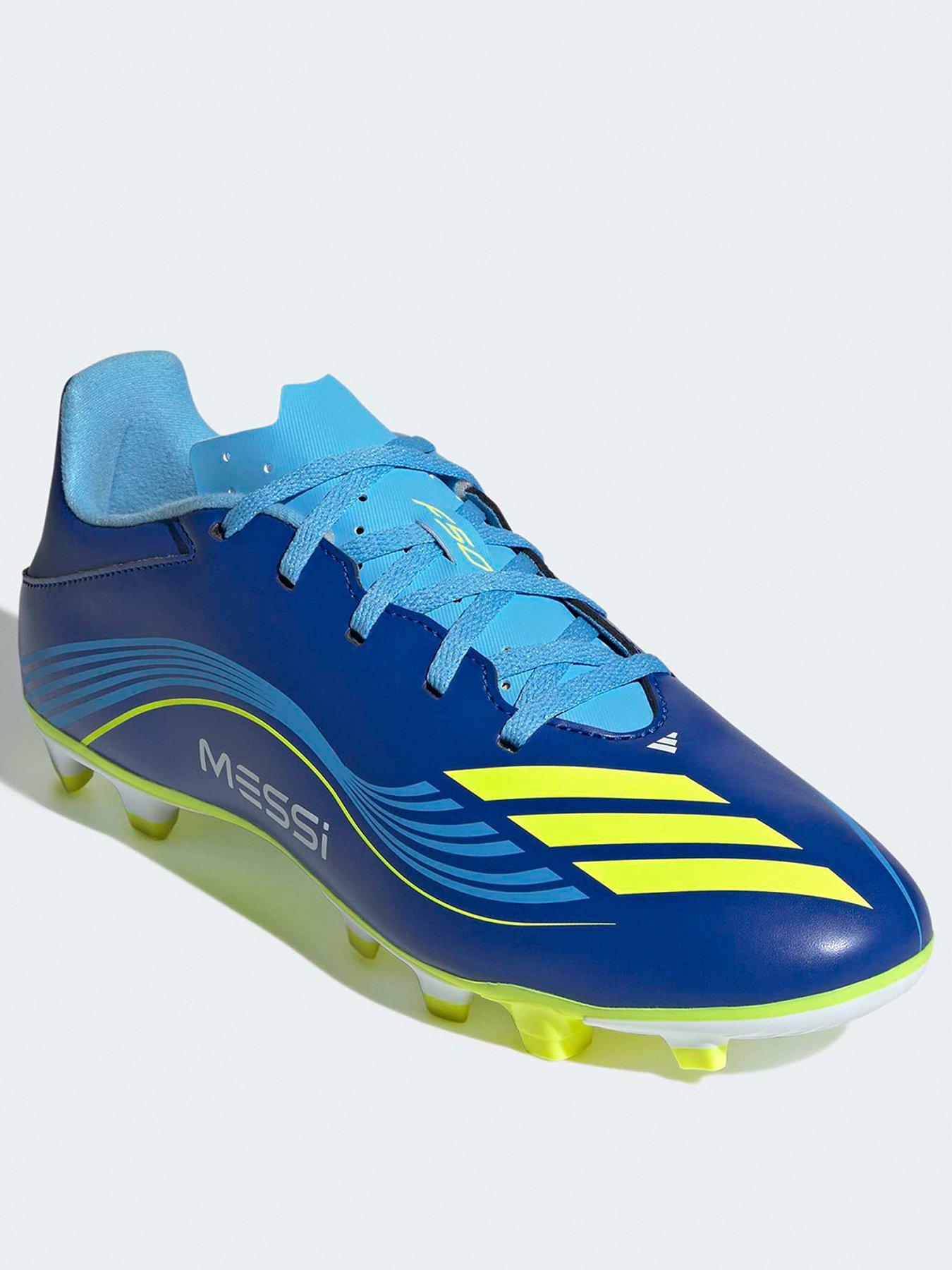  image of adidas-mens-f50-messi-club-firm-ground-football-boots-blue