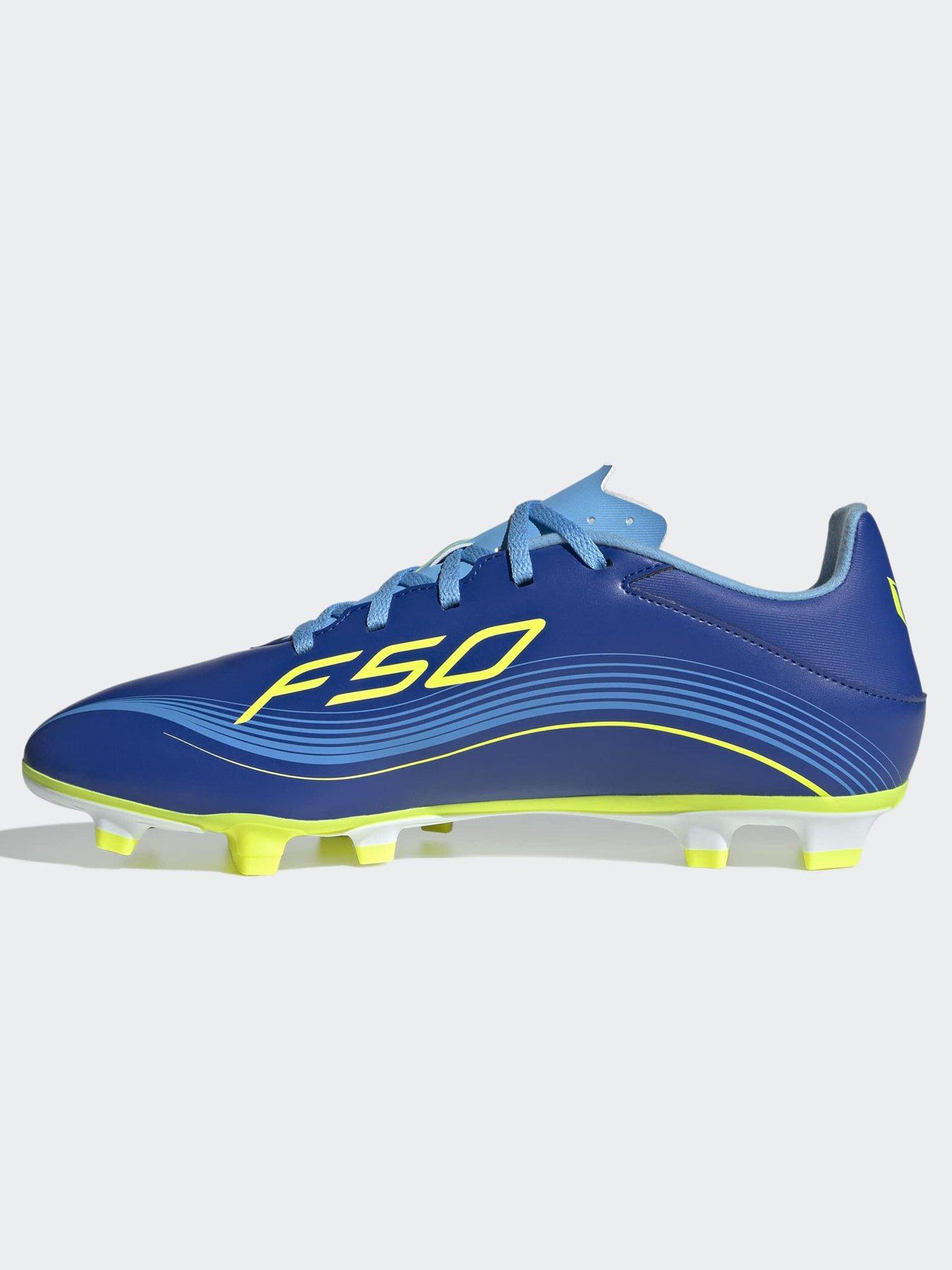  image of adidas-mens-f50-messi-club-firm-ground-football-boots-blue
