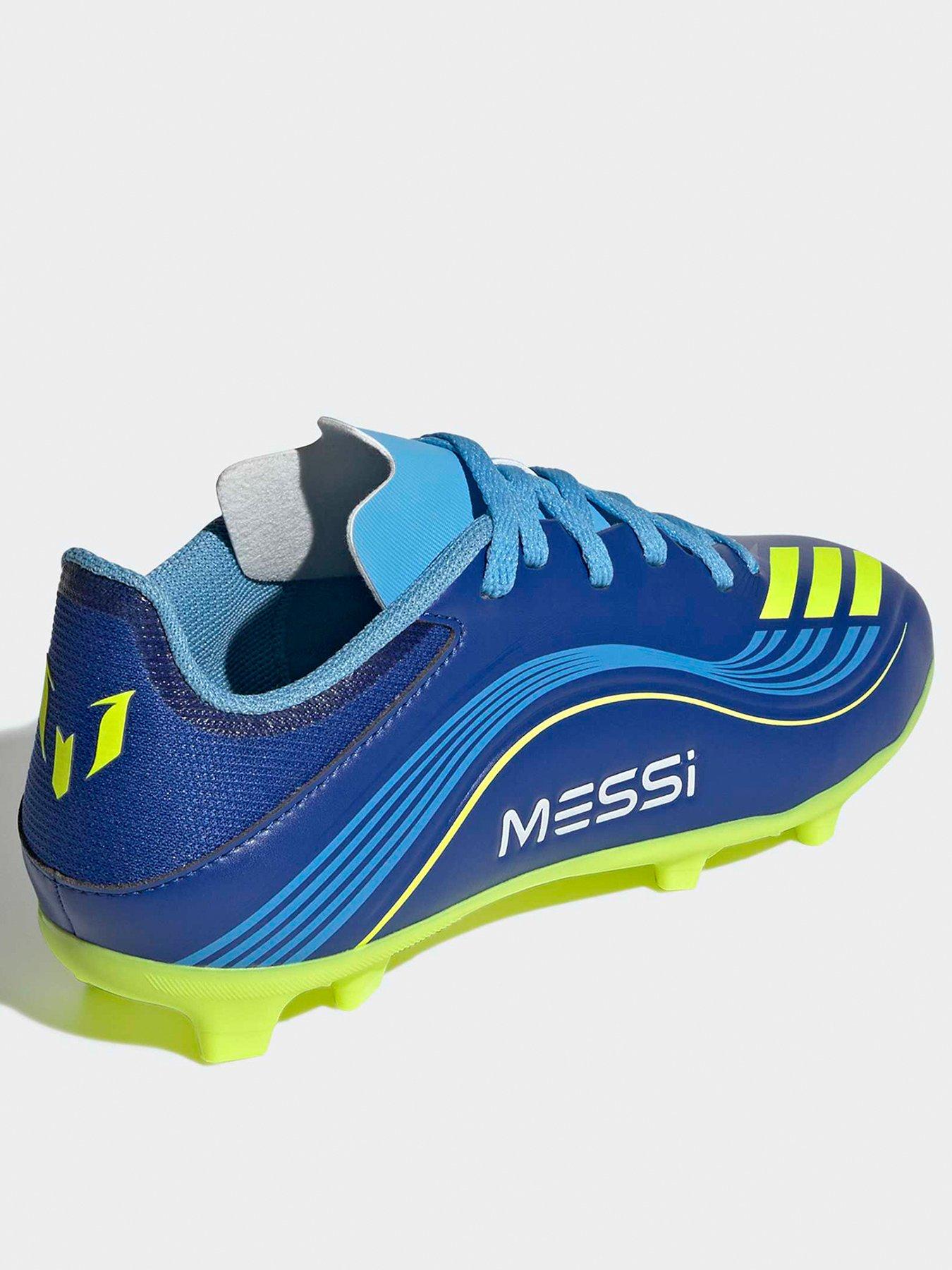  image of adidas-junior-f50-messi-league-firm-ground-football-boots-blue