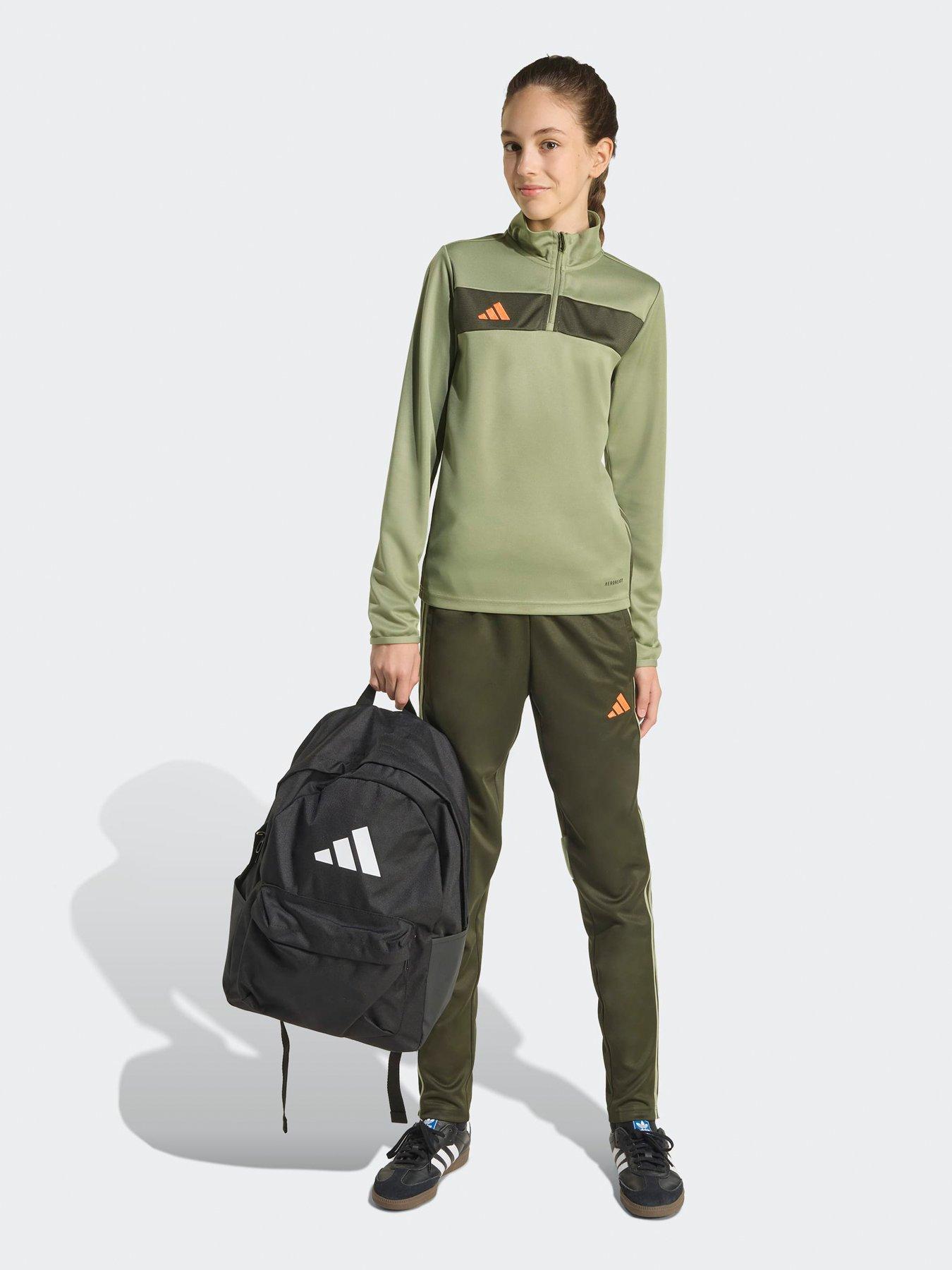 Image 3 of 5 of adidas Junior Tiro Essentials Track Top - Green