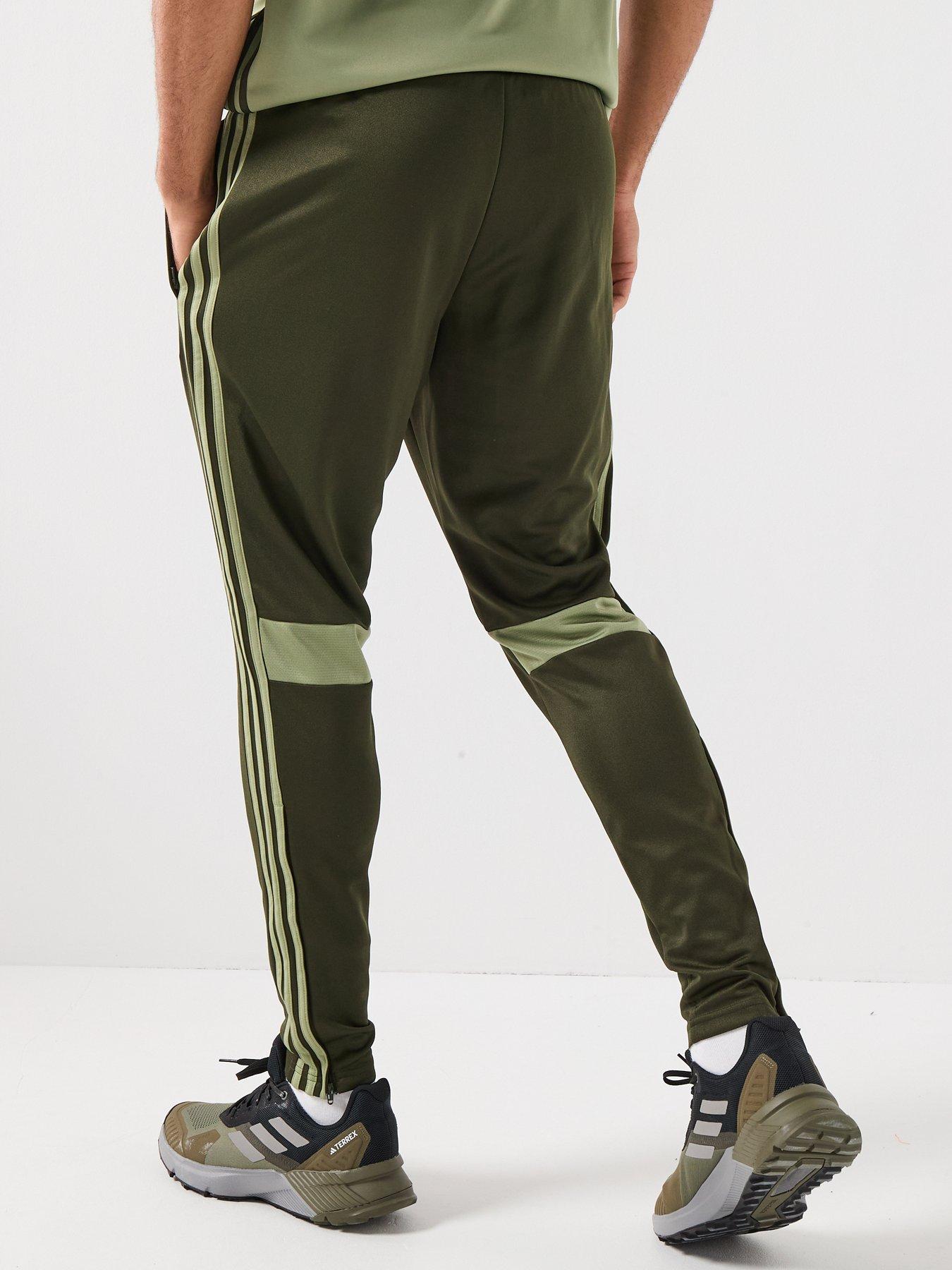  image of adidas-mens-tiro-essentials-pants-green